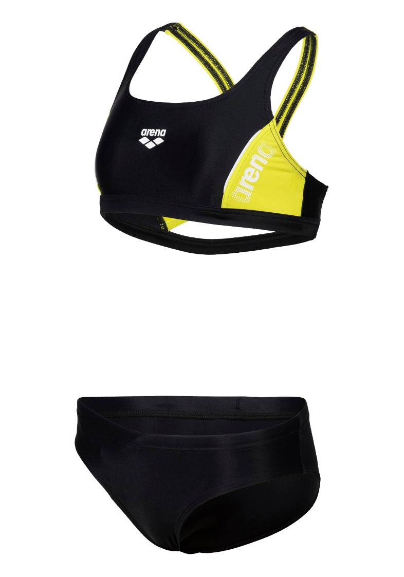 Arena Bustier-Bikini »G Markenschriftzug bei THRICE JR TWO R«, PIECES mit