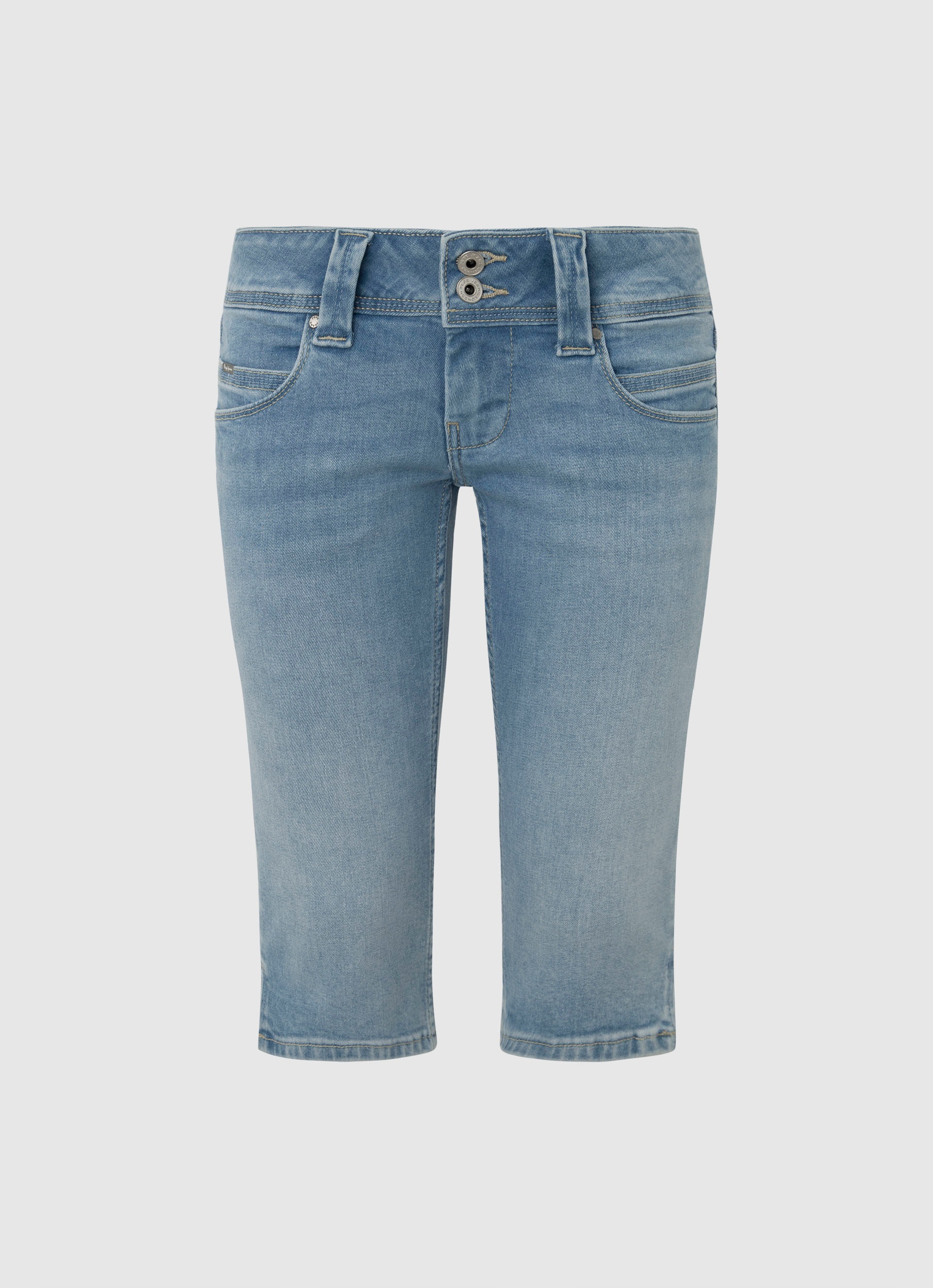 Pepe Jeans Slim-fit-Jeans »Shorts SLIM CROP LW«