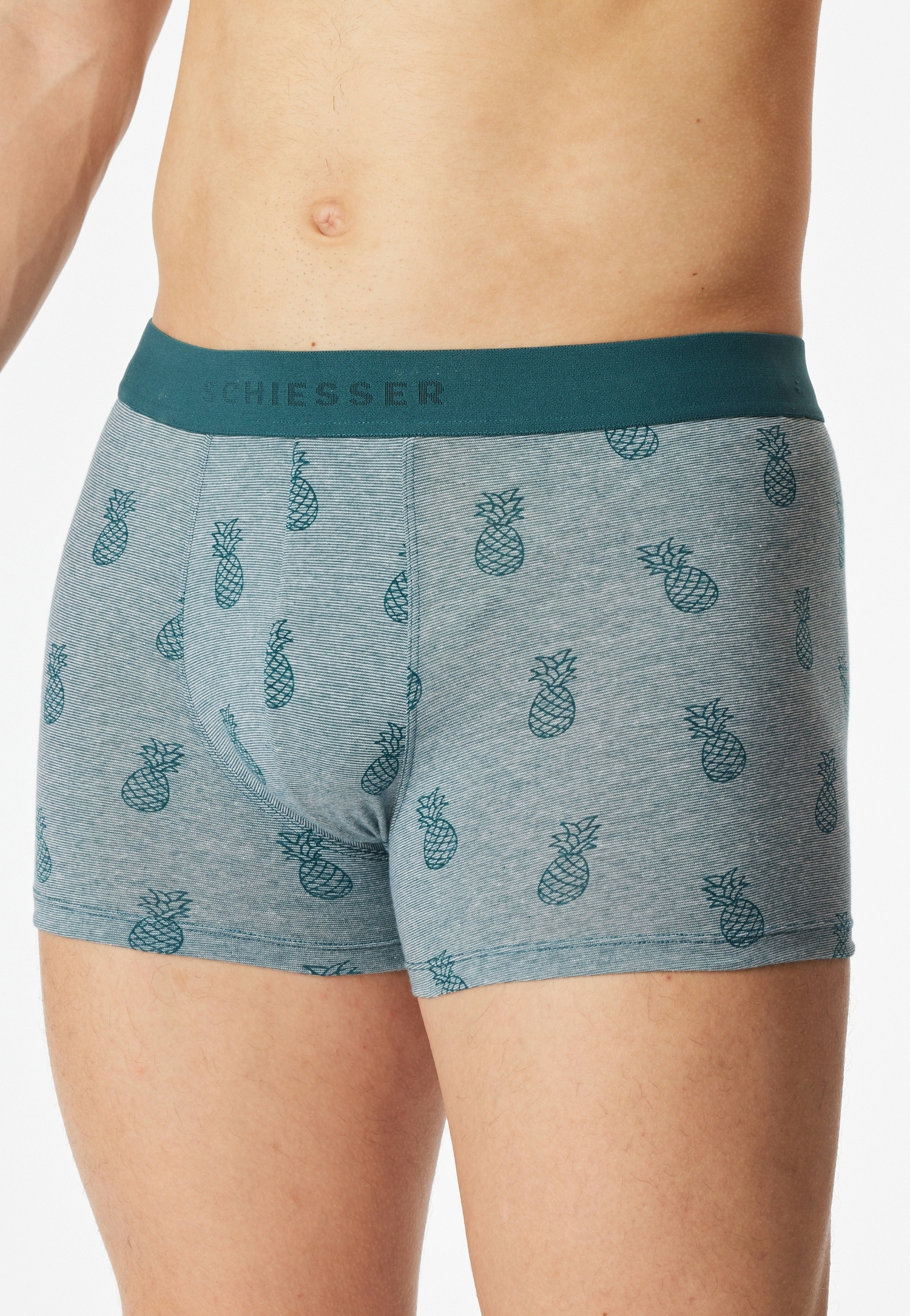 Schiesser Boxer »95/5 Multipacks« 3er Pack,  ohne Eingriff, softer Logo-Webgummibund