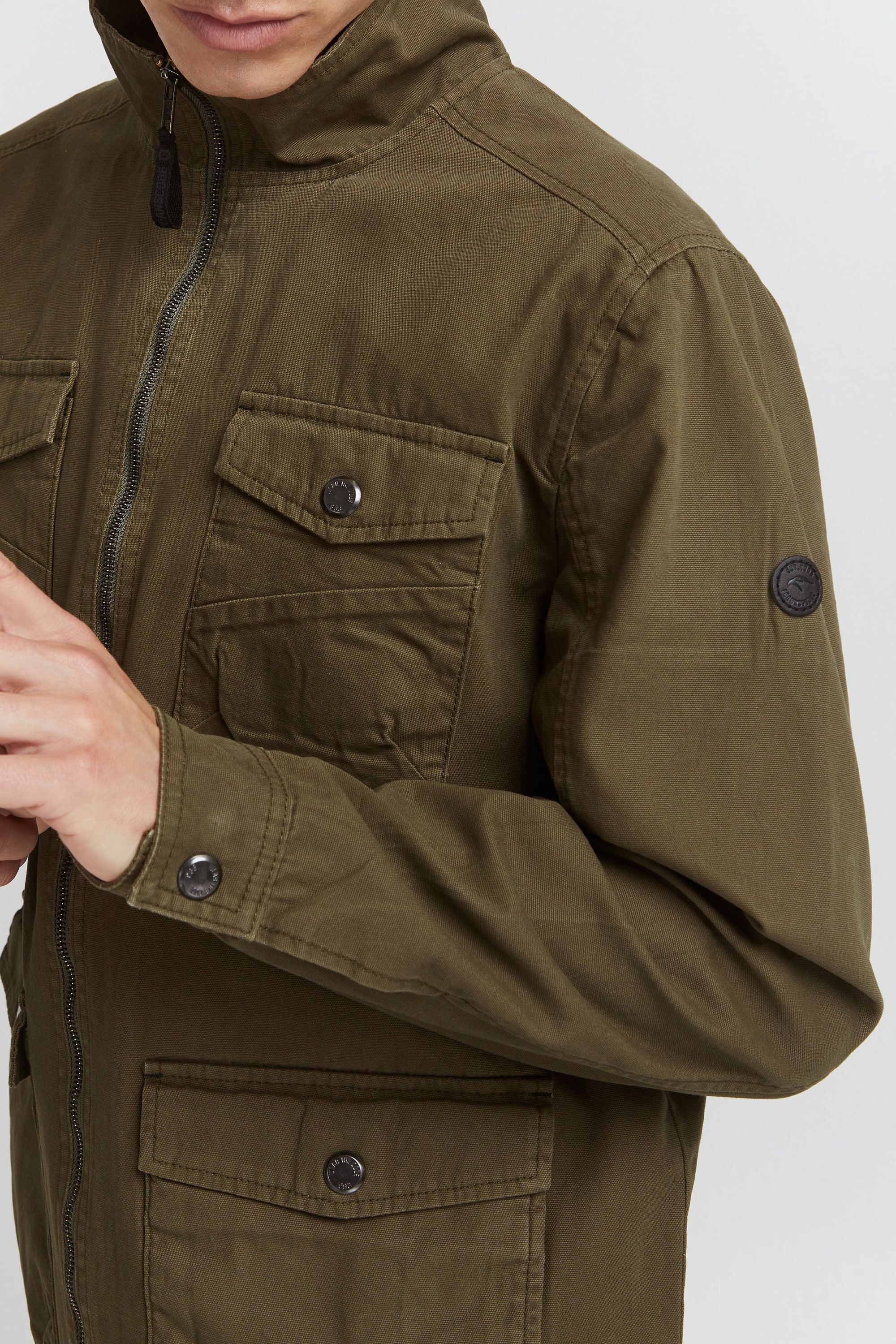 Indicode Fieldjacket »Fieldjacke IDBolven«, ohne Kapuze