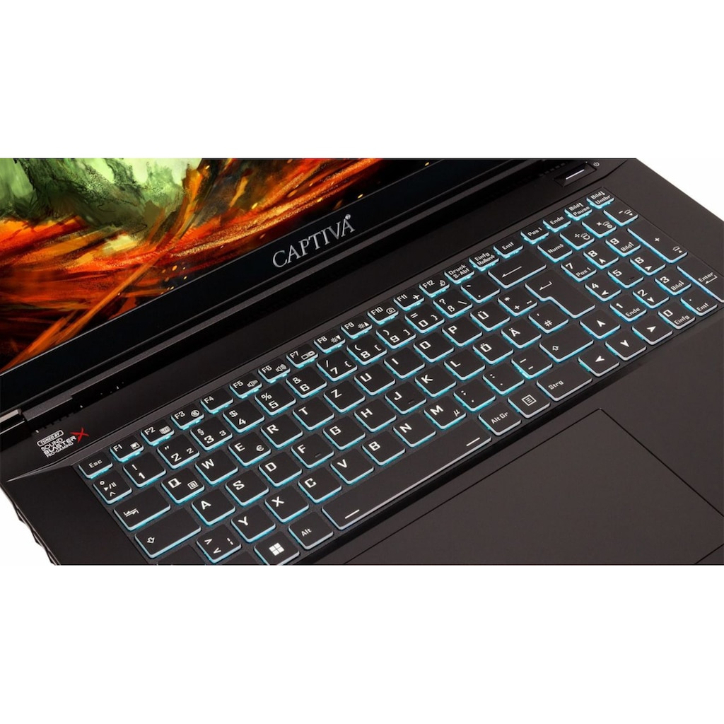 CAPTIVA Gaming-Notebook »Highend Gaming I69-103«, 43,9 cm, / 17,3 Zoll, Intel, Core i7, GeForce RTX 3080 Ti, 500 GB SSD