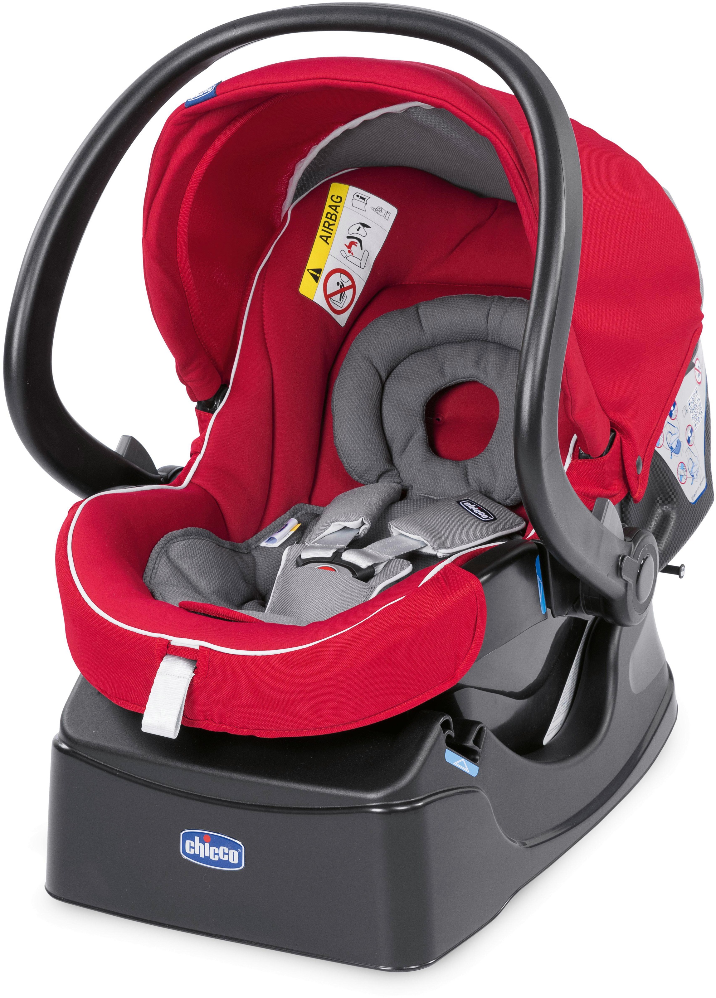 Chicco Kombi Kinderwagen Trio System Activ3 Top Red Berry 15 Kg 