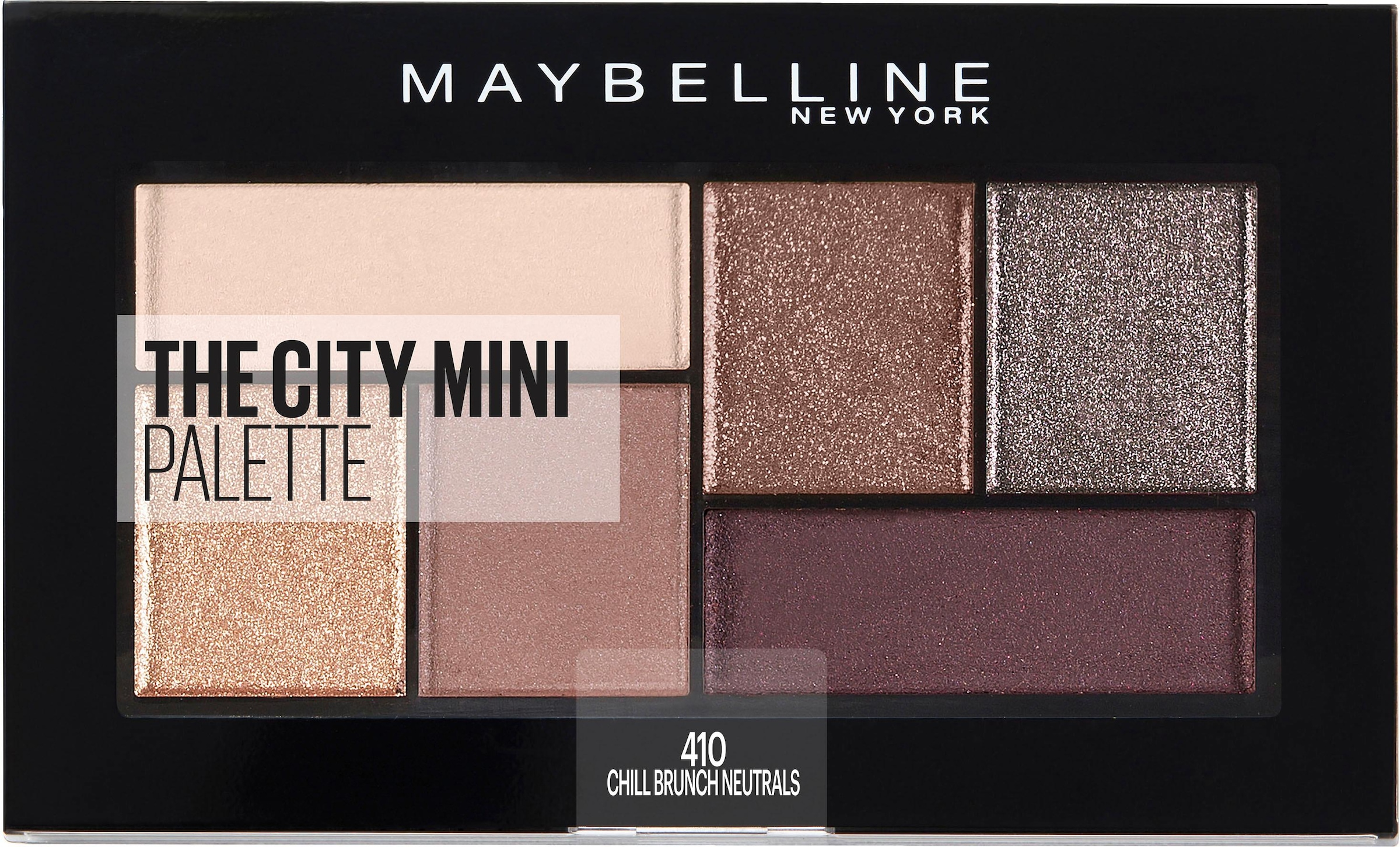 Lidschatten-Palette »The City Mini«, Chill Brunch Neutrals