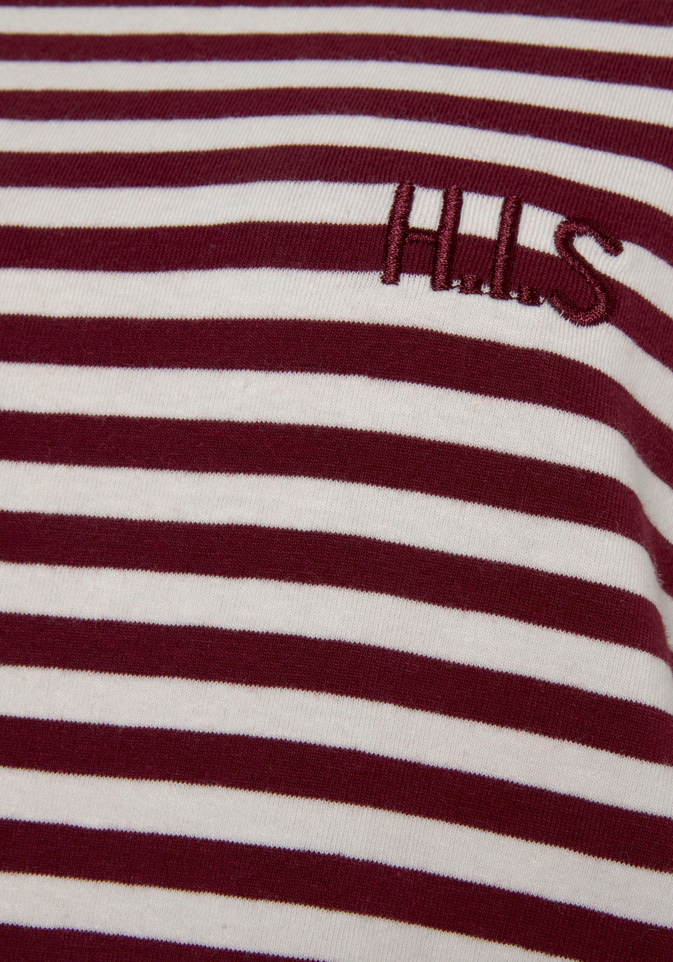 H.I.S Nachthemd, mit Logostickerei auf der Brust