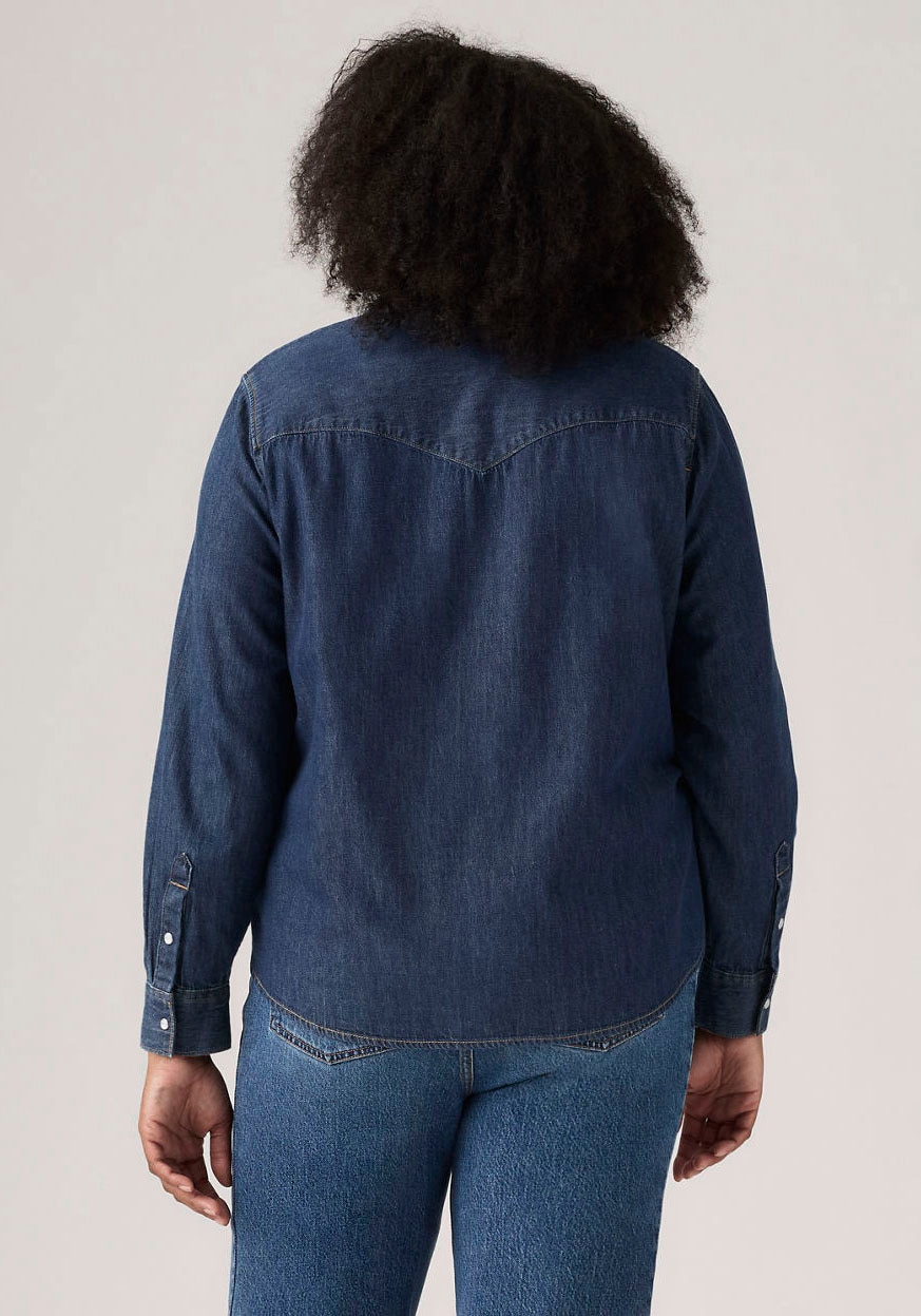 Levi's® Plus Jeansbluse »PL ULTIMATE WESTERN T3« mit Taschen