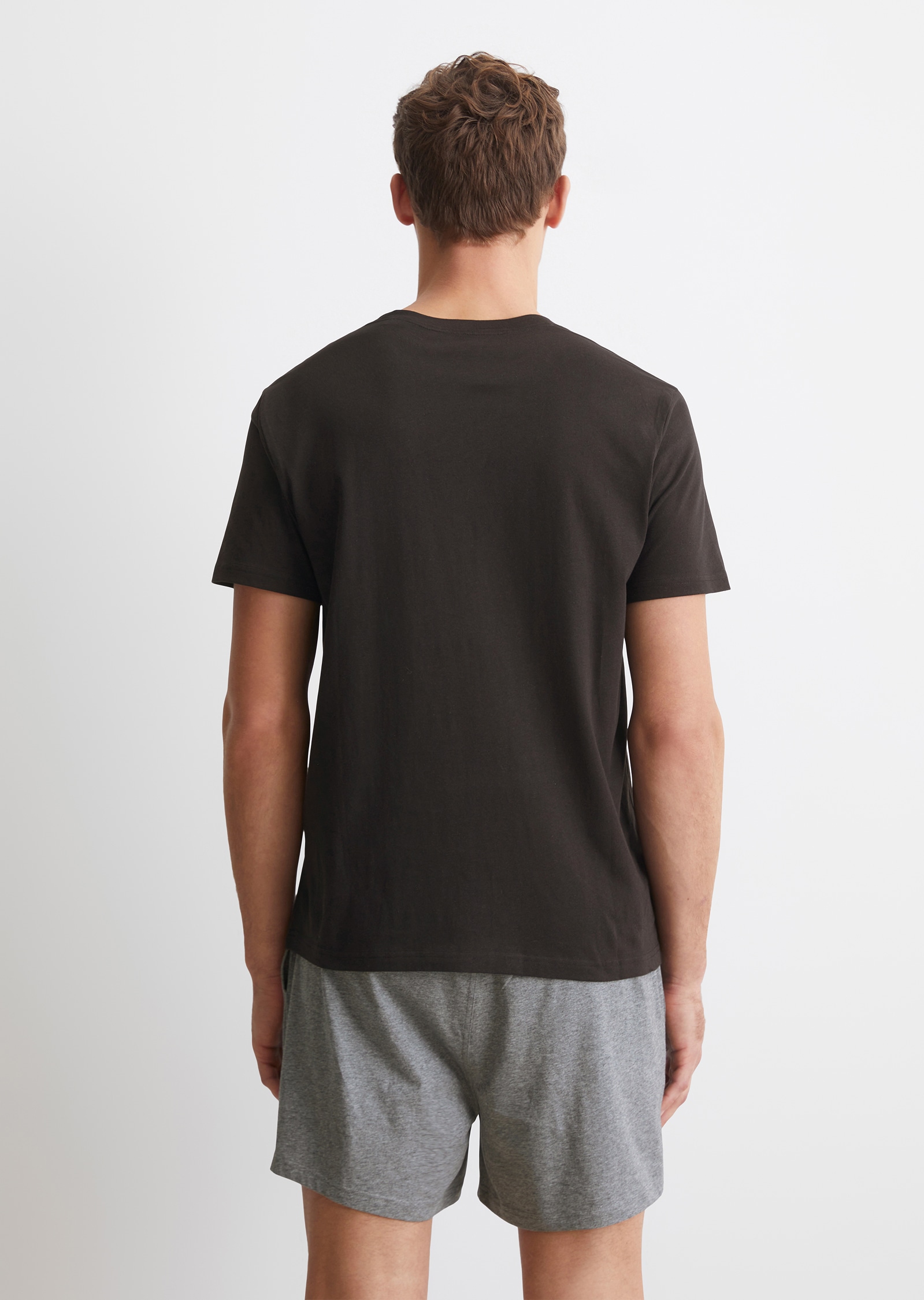 Marc O'Polo Shorty »Mix N Match Cotton« 2 tlg. Baumwolle, Jersey-Qualität, bequem, Kurzarm