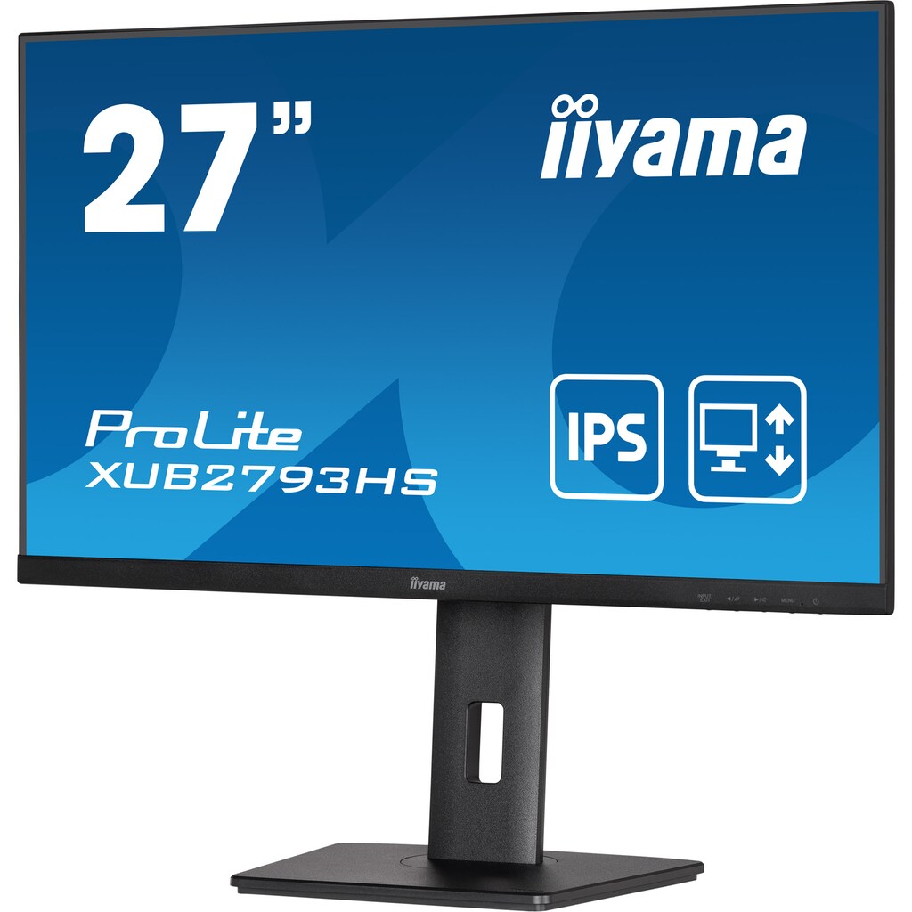 Iiyama LED-Monitor »XUB2793HS-B5«, 68,6 cm/27 Zoll, 1920 x 1080 px, Full HD, 4 ms Reaktionszeit, 75 Hz