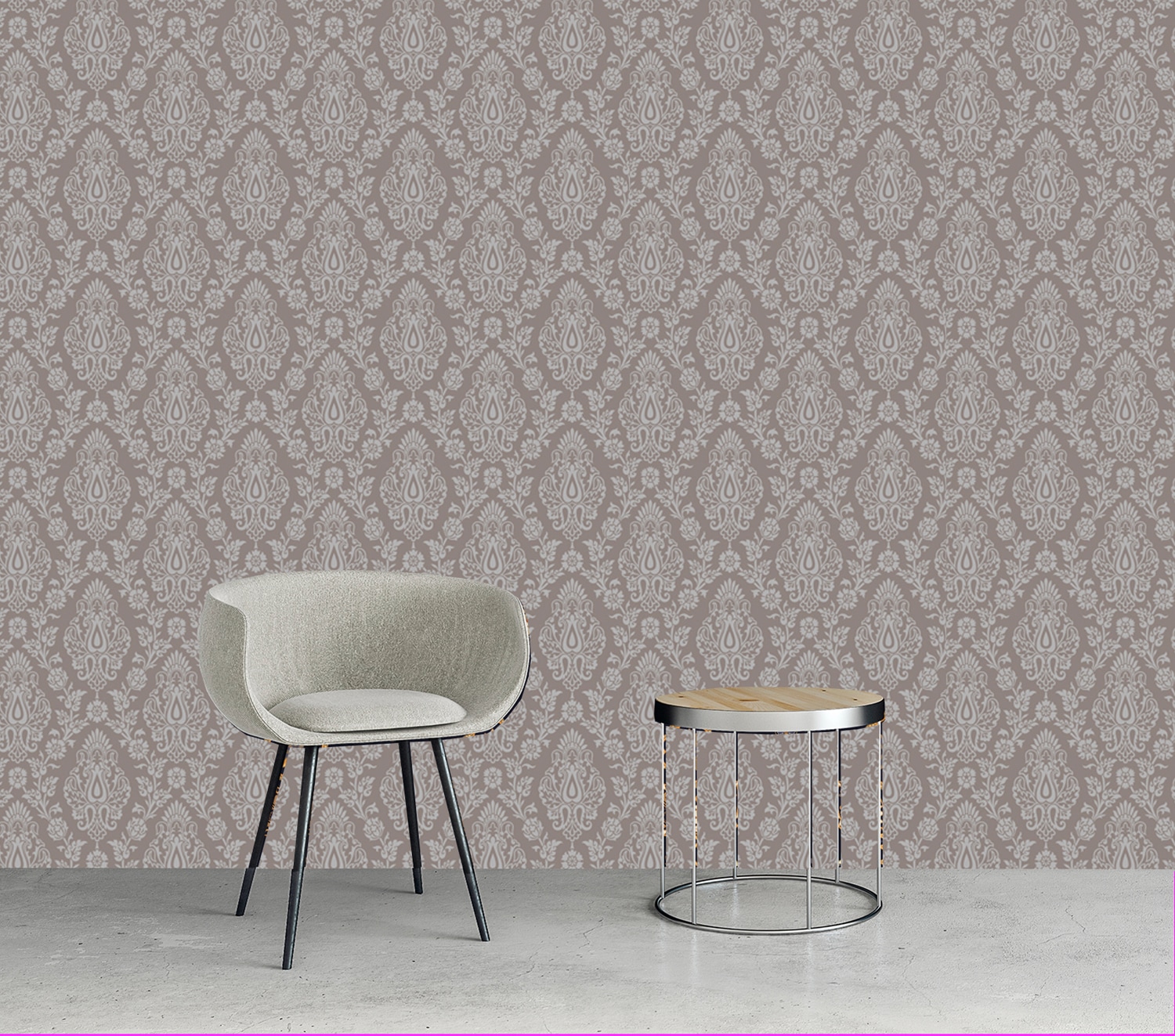 queence Vinyltapete »Catriona« Barock | Kunst | bedruckt glatt 90x250cm, selbstklebend, kinderleichte Anbringung, , Sticker