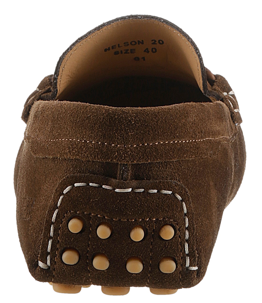 Melvin & Hamilton Loafer »Nelson 20«, Slipper, Pennyloafer, Anzugschuh mit Ziernähten