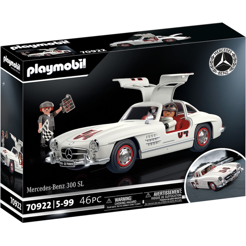 Playmobil® Konstruktions-Spielset »Mercedes-Benz 300 SL (70922), Classic Cars«, (46 St.)