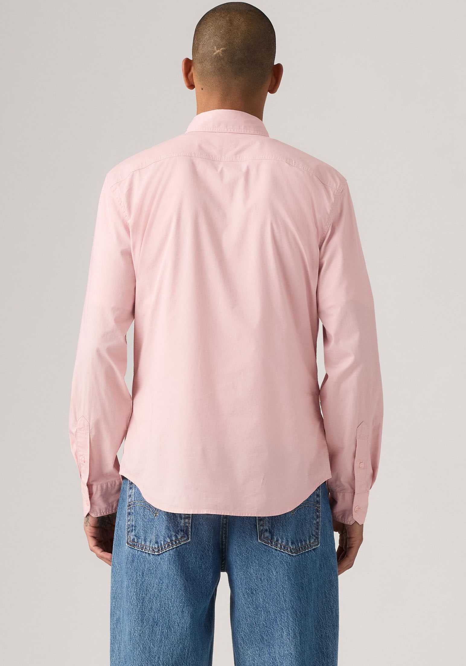 Levi's® Jeanshemd »BATTERY HM SHIRT SLIM«, mit Logobadge