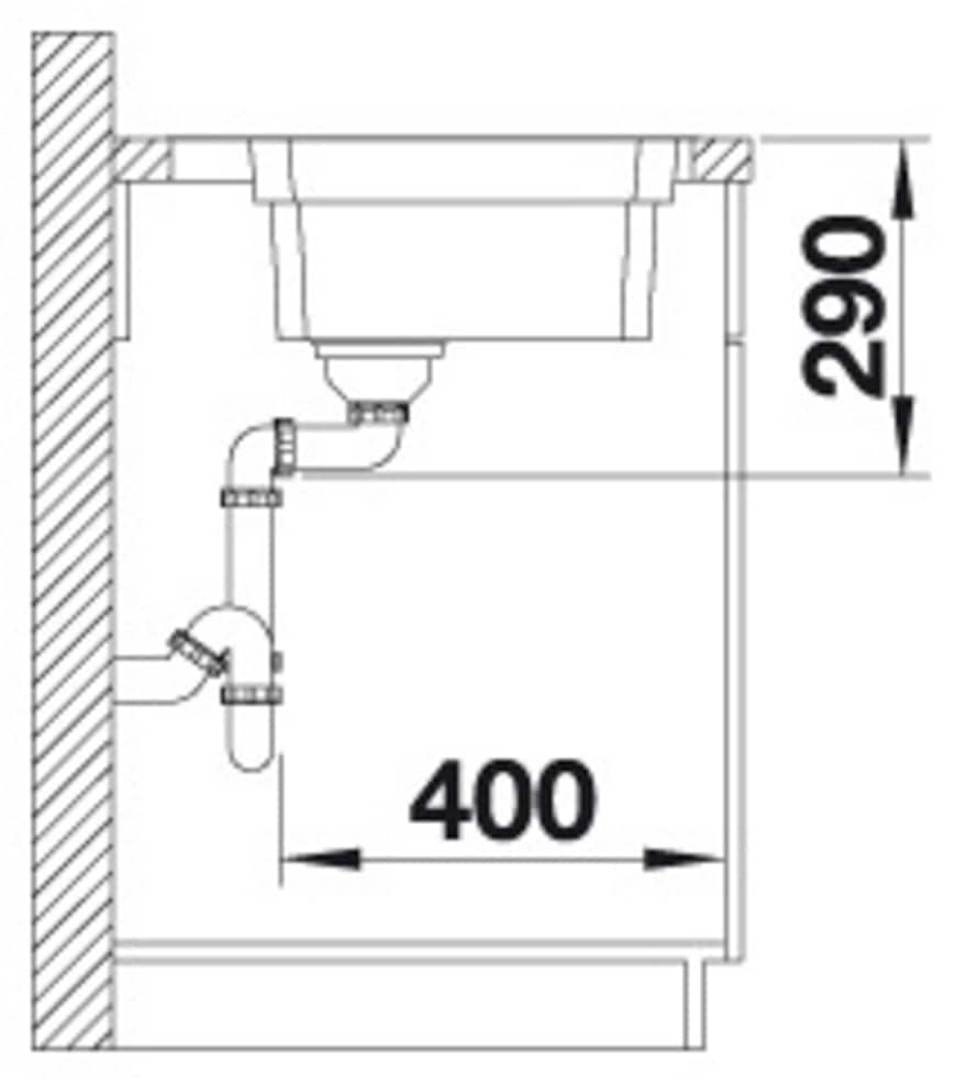 Blanco Edelstahlspüle »ETAGON 700-IF/A«, zum wechselseitigen Einbau geeignet, inklusive 2 ETAGON-Schienen