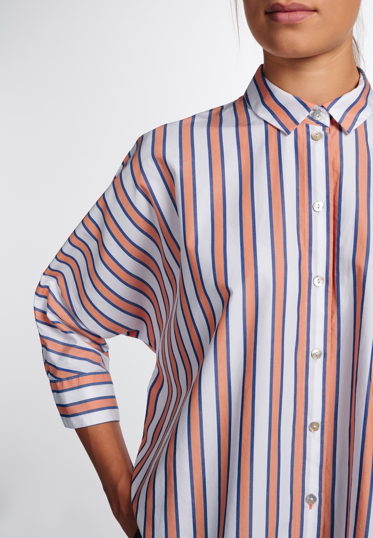 Eterna Shirtbluse »OVERSIZE FIT« EASY IRON (bügelleicht)