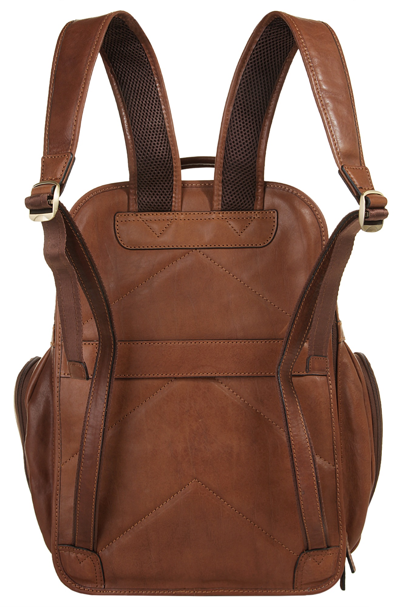 Piké Laptoprucksack, echt Leder