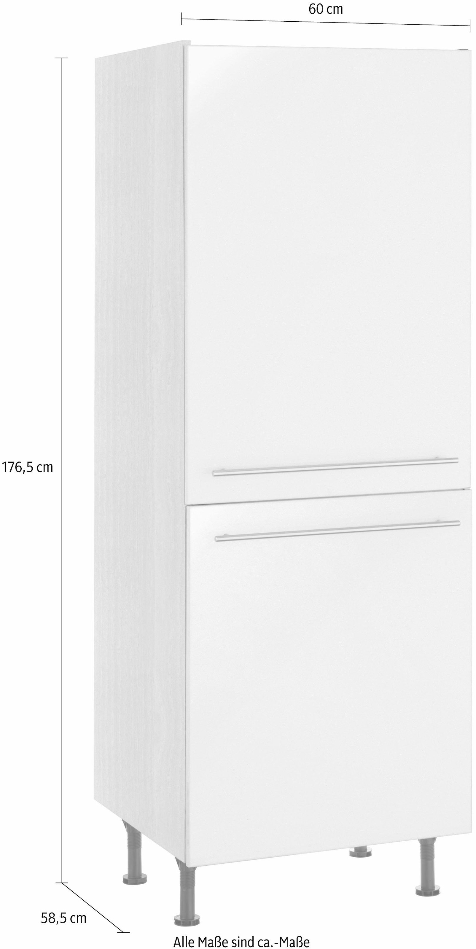 OPTIFIT Hochschrank »Bern«, 60 cm breit, 176 cm hoch, mit höhenverstellbaren Stellfüßen