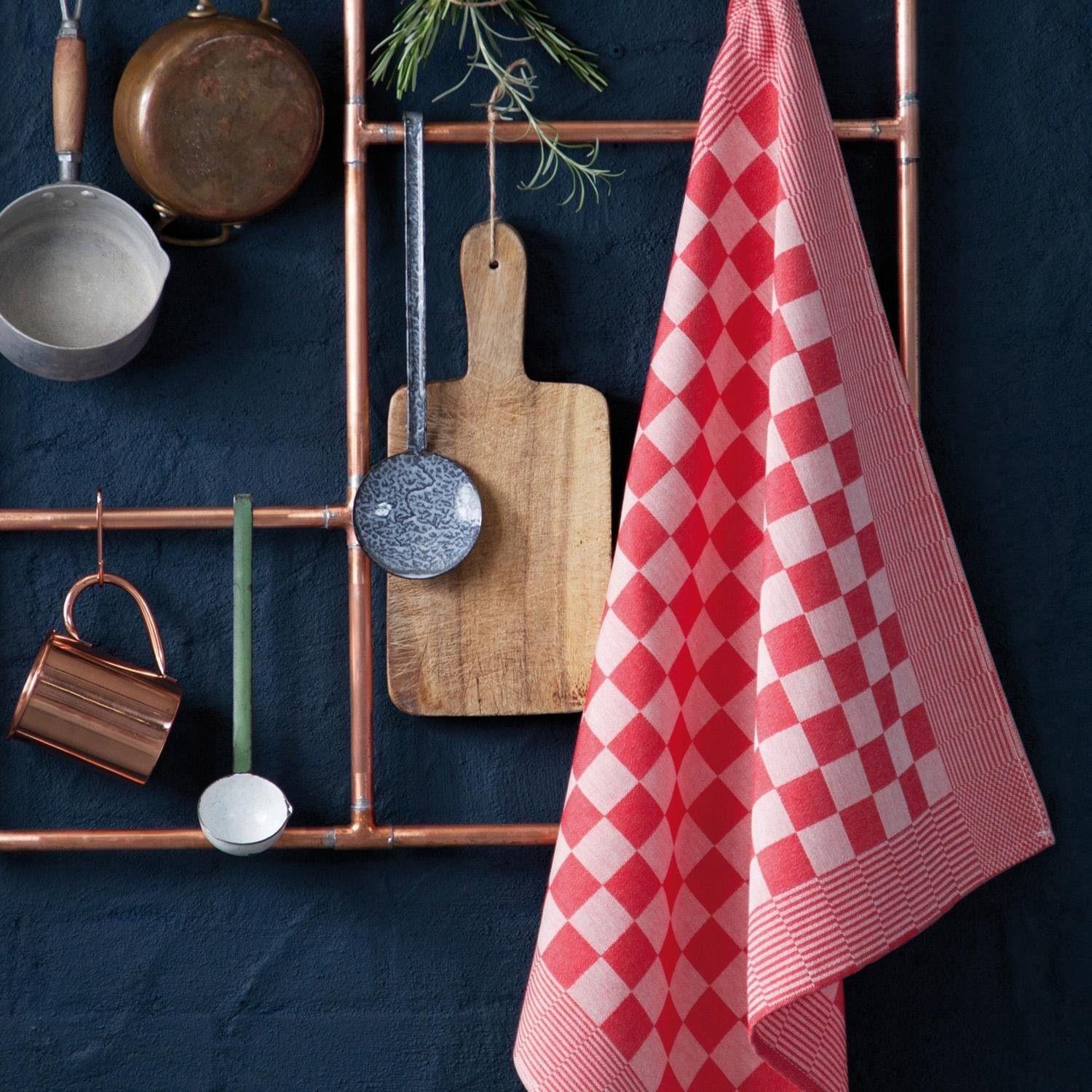 DDDDD Geschirrtuch »Barbeque, 65x65 cm, aus 100% Baumwolle, Jacquard-Gewebe« optimale Feuchtigkeitsaufnahme und langlebige Qualität