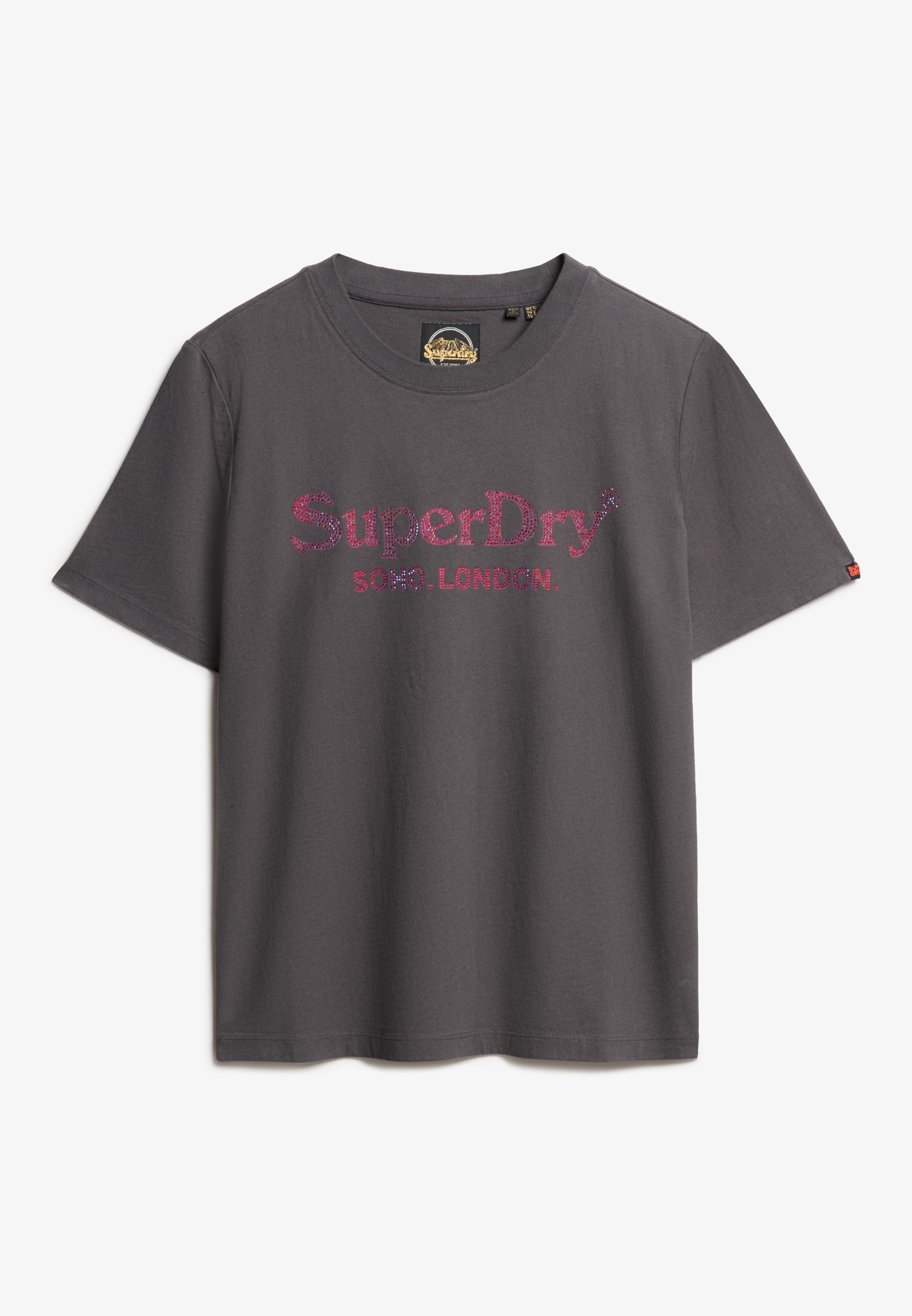 Superdry Kurzarmshirt »VENUE METALLIC RELAXED TEE«