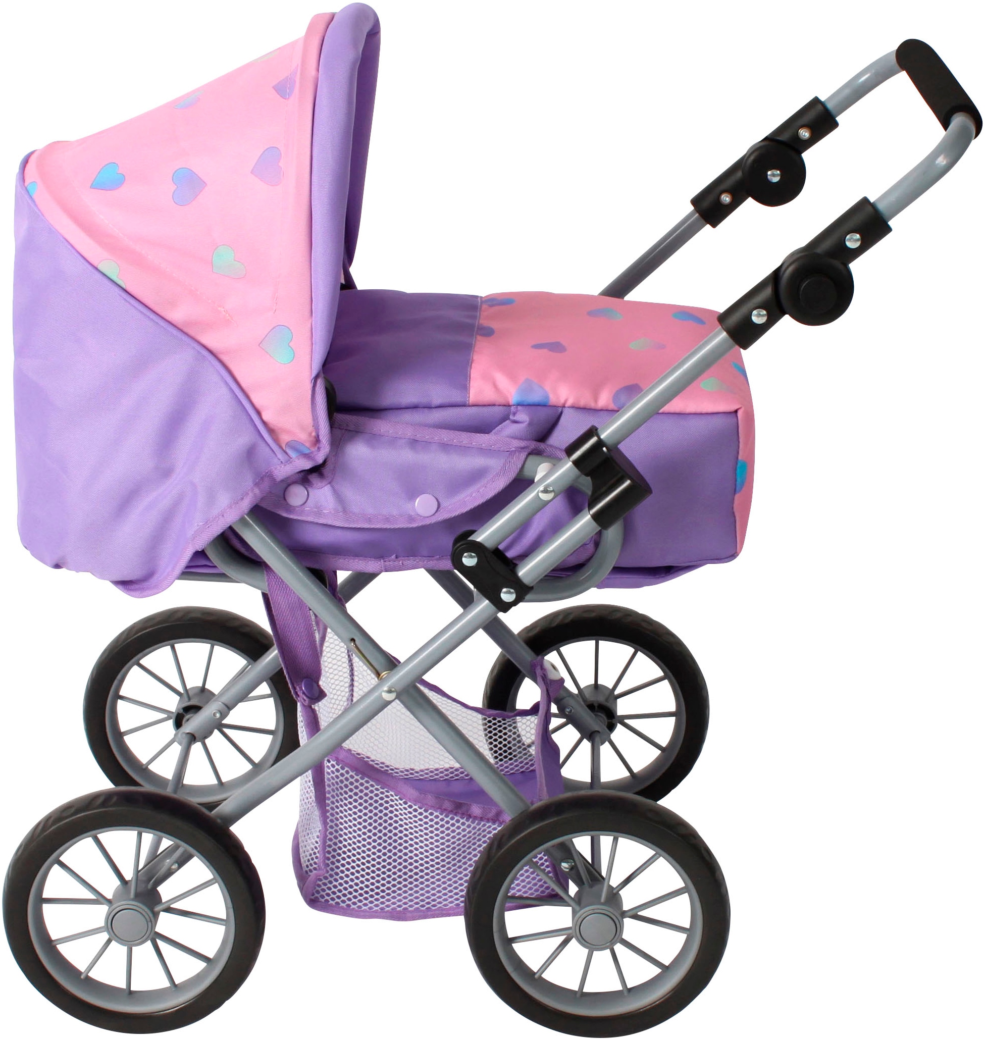 CHIC2000 Kombi-Puppenwagen »Leni«, mit herausnehmbarer Tragetasche