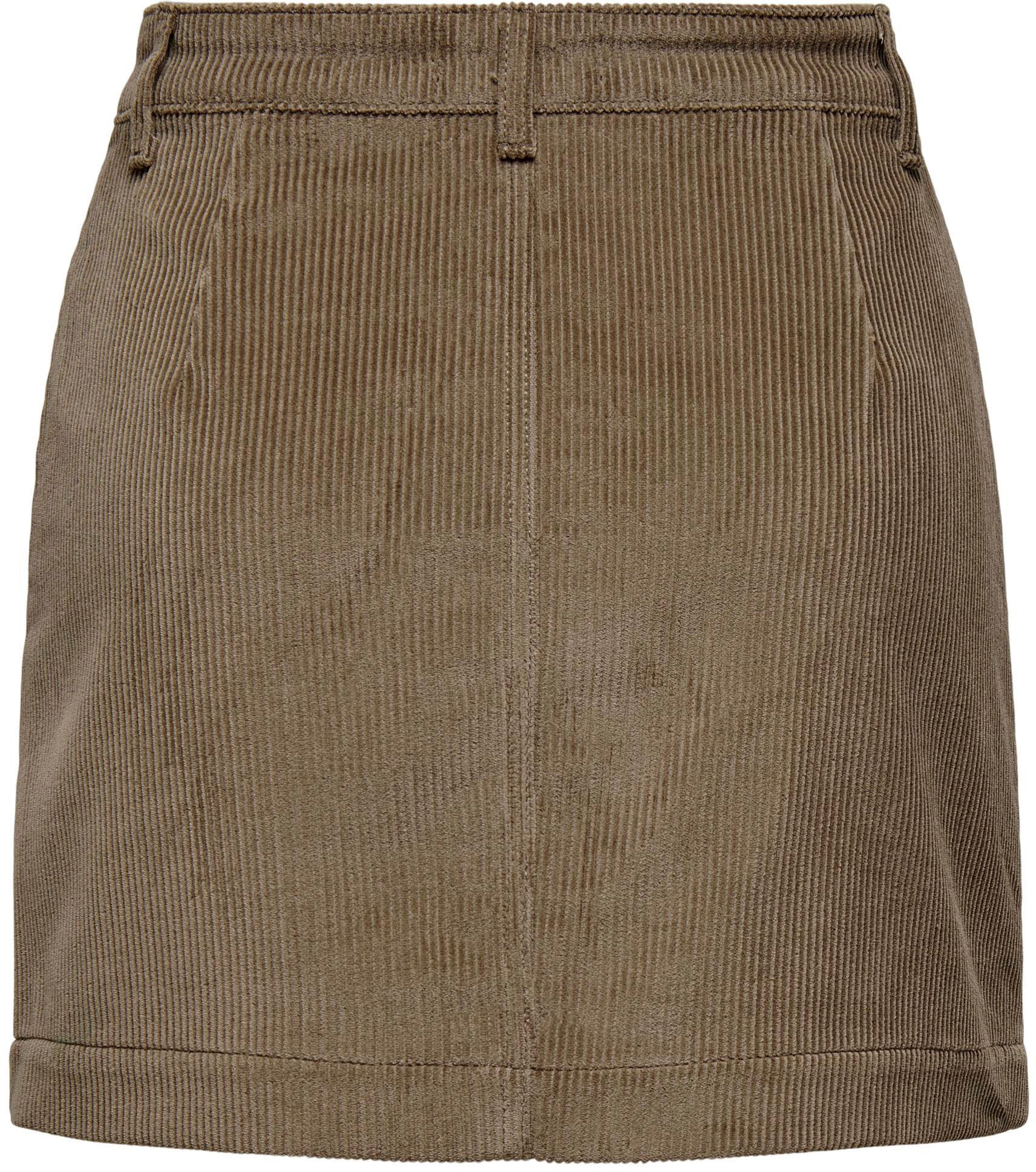 ONLY Minirock »ONLAMAZING HW CORD SKIRT«
