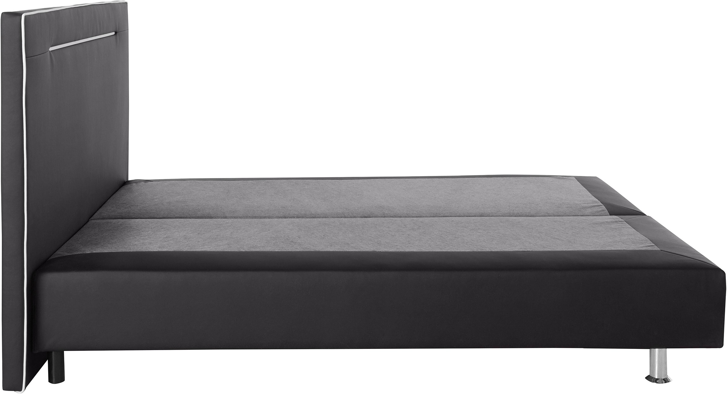 COLLECTION AB Boxspringbett, inkl. LED-Beleuchtung, Topper und Kissen
