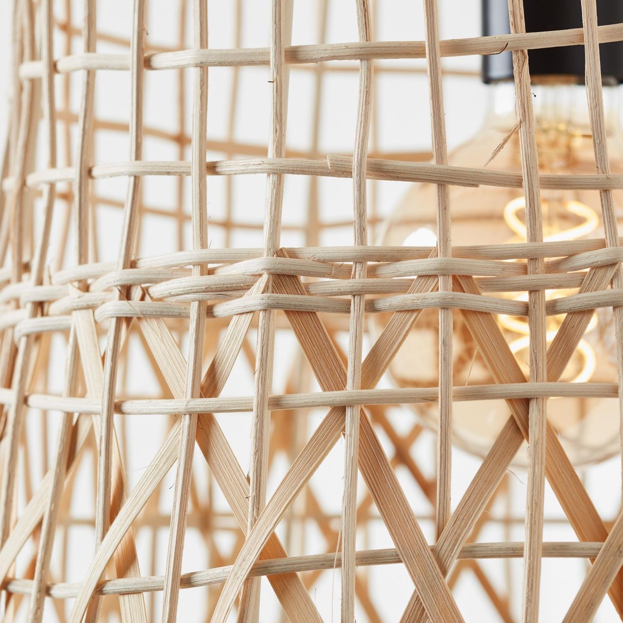 Brilliant Pendelleuchte »Newbury« E27 1 Stk. Hängelampe 35cm rattan