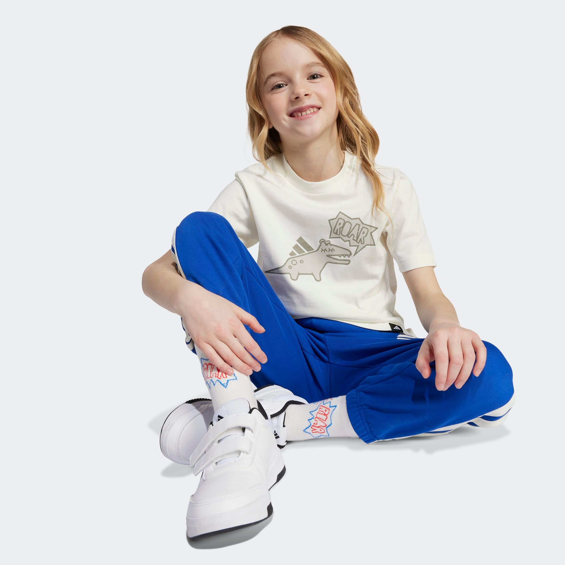 adidas Sportswear T-Shirt »ADIRAPTOR GRAPHIC KINDER« für Kinder, sportlicher Stil, mit auffälliger Grafik, pflegeleicht