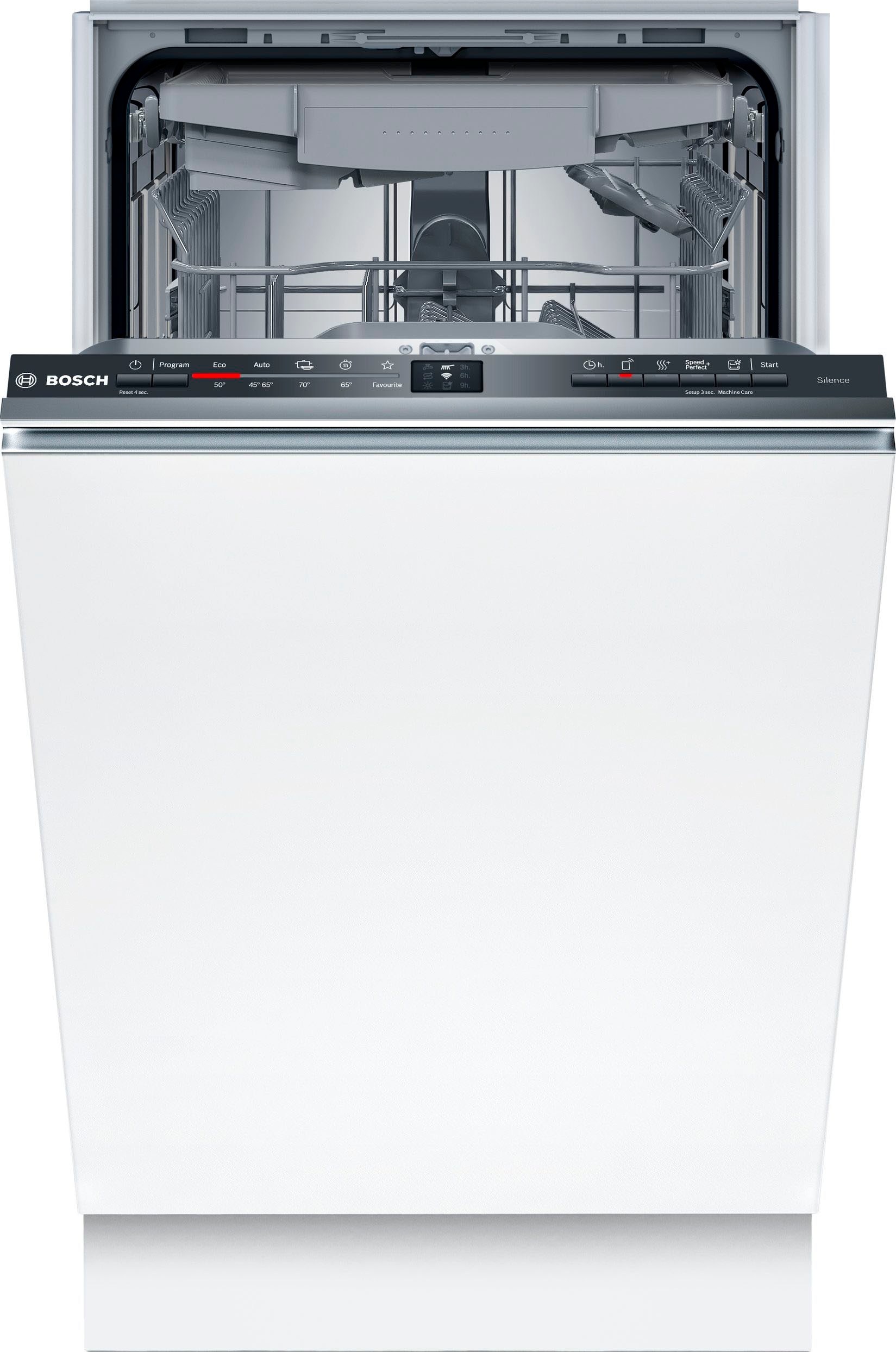 BOSCH vollintegrierbarer Geschirrspüler Serie 2 »SPV2HMX42E«, 10 Maßgedecke