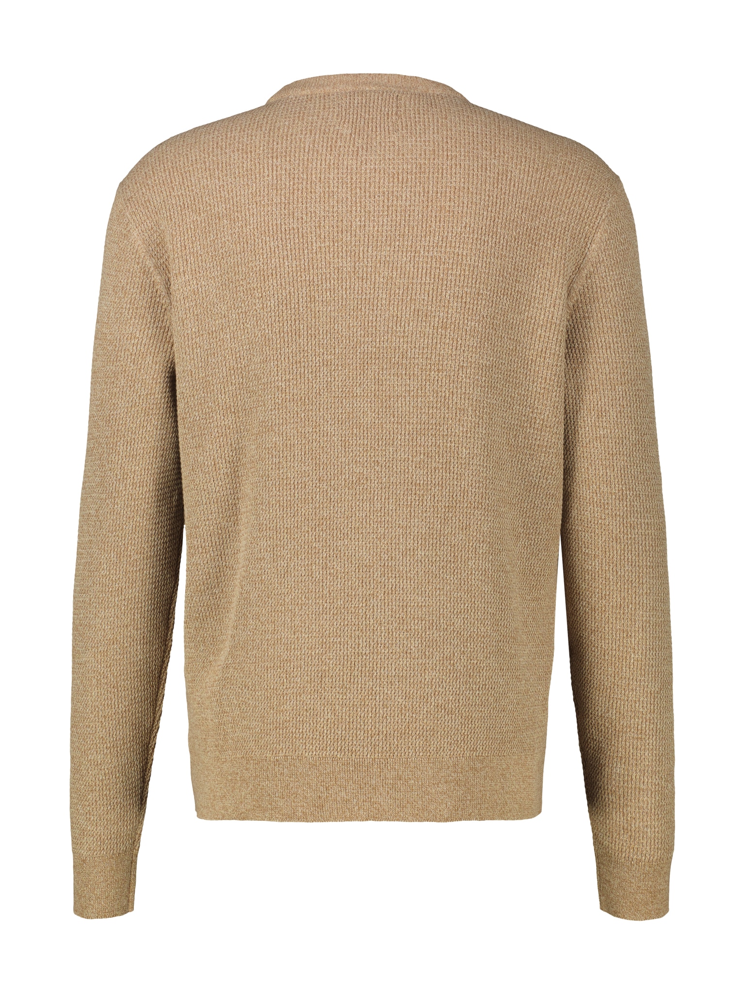LERROS Strickpullover, mit Logo-Stickerei und in Struktur-Optik