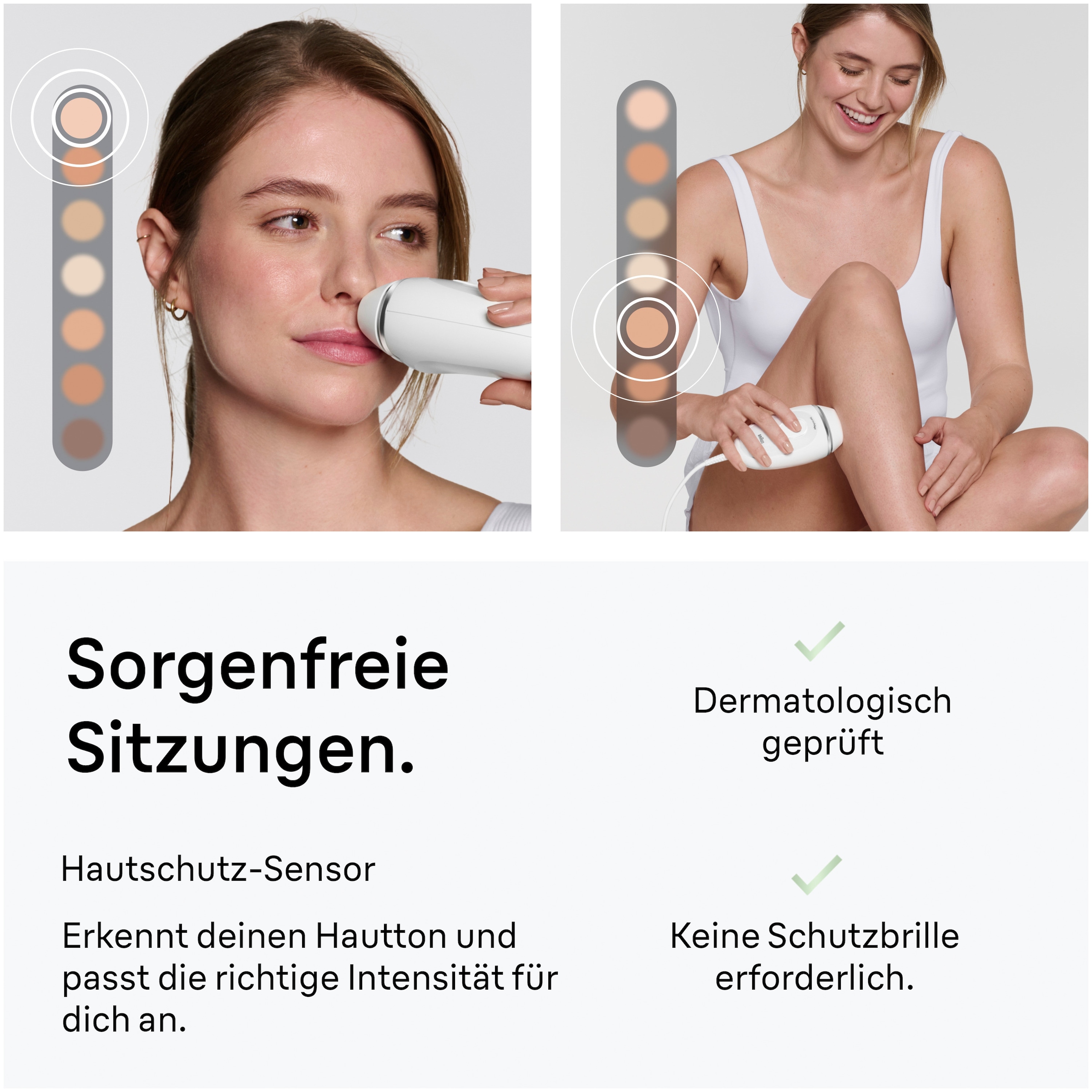 Braun IPL-Haarentferner »Silk-expert Pro IPL PL1115« 300.000 Lichtimpulse mit Tasche, Mini-Gesichtshaarentferner, Bikini-Trimmer, Venus Rasierer