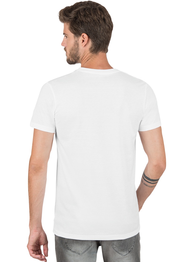 Trigema T-Shirt »TRIGEMA Slim Fit T-Shirt aus DELUXE Baumwolle«, (1 tlg.)