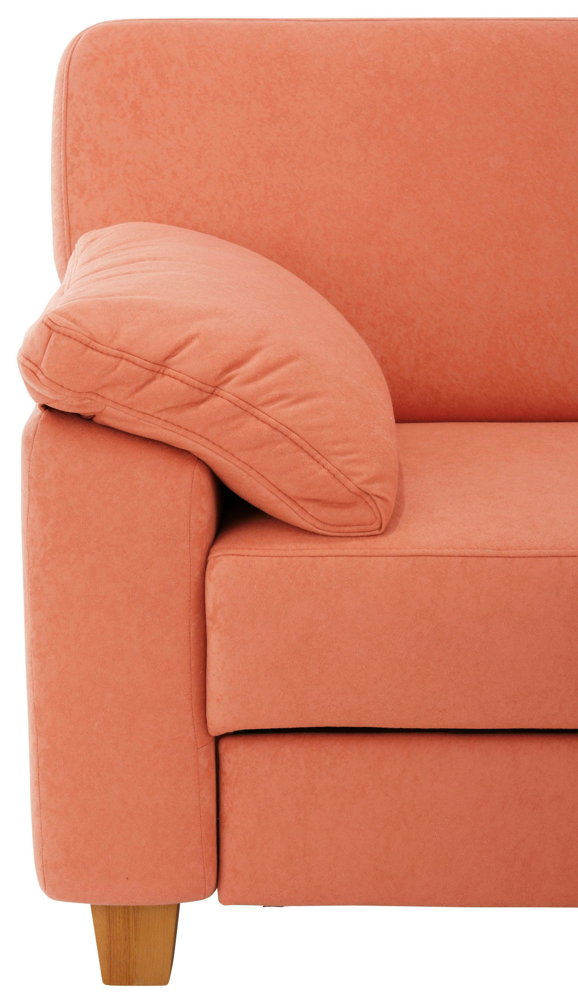 Home affaire Ecksofa »Belfort L-Form« mit Federkern, wahlweise mit Schlaffunktion und Stauraum