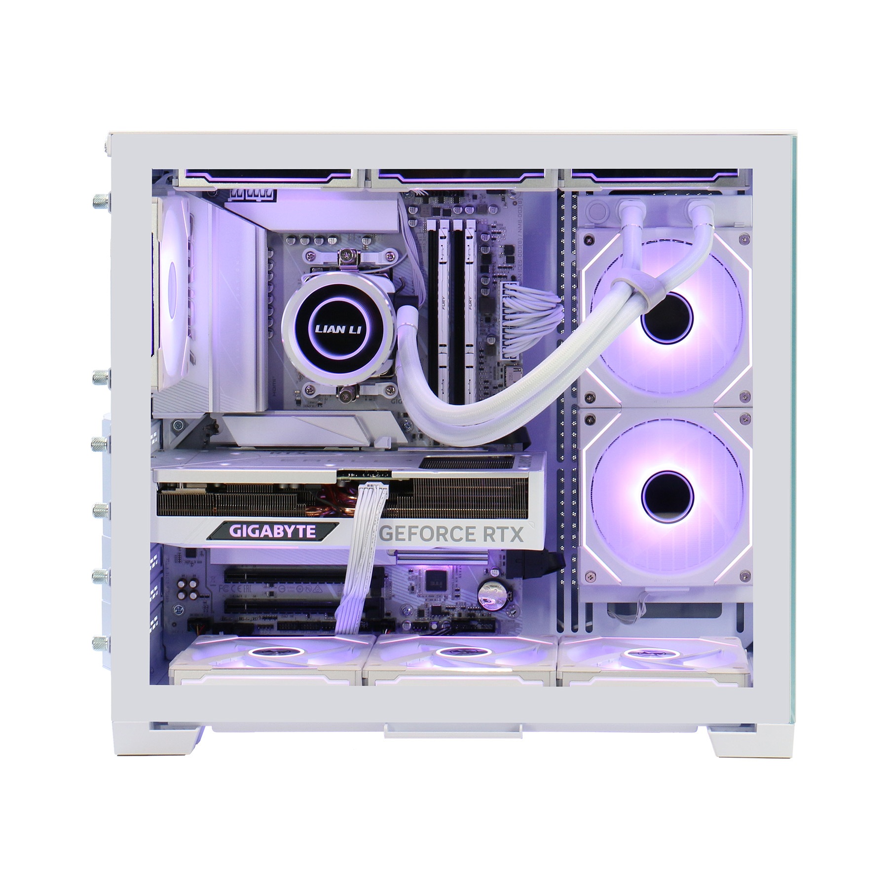 Hyrican Gaming-PC »SNOW 7360«, DDR5 RAM; PCIe Gen4; Windows 11