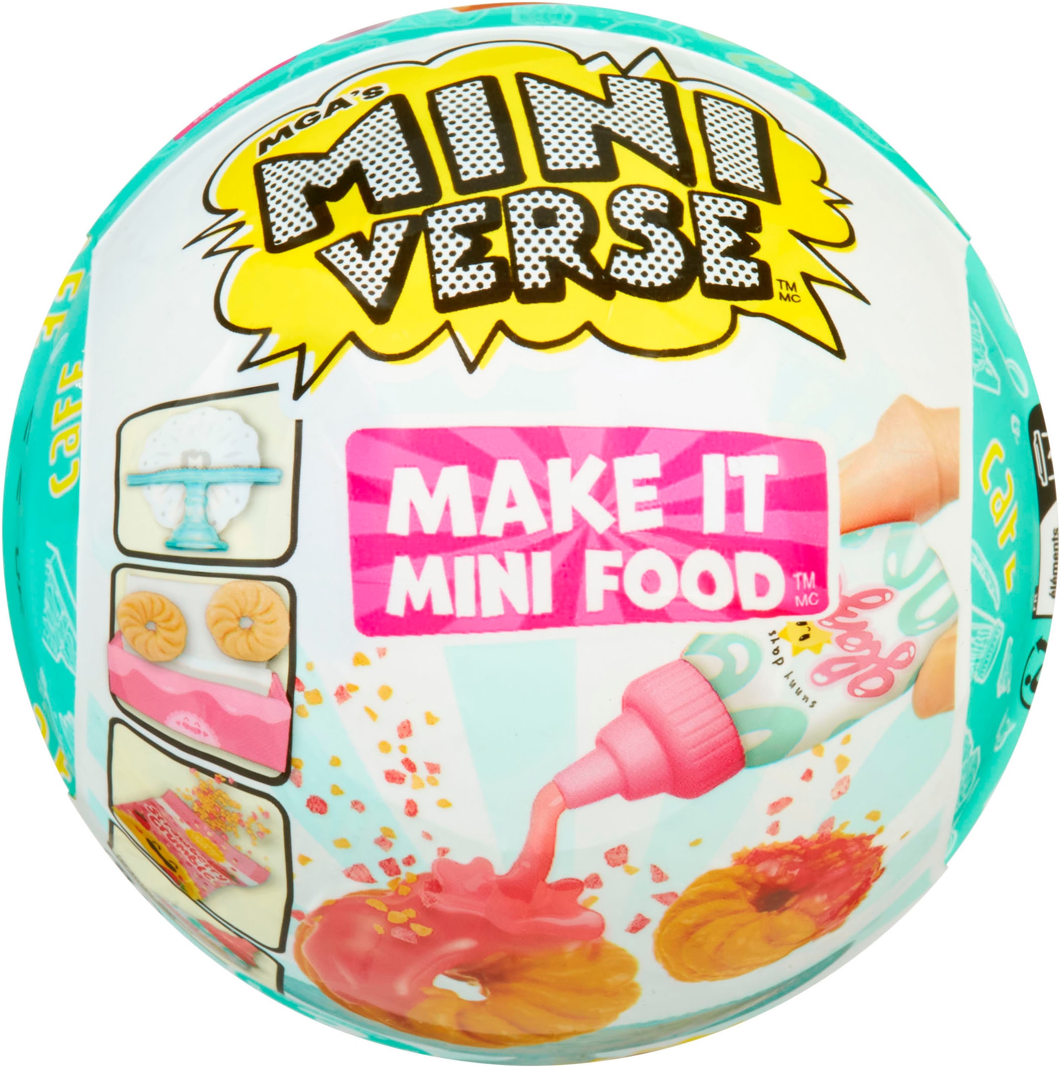 MGA ENTERTAINMENT Kreativset »MGA's Miniverse - Make It Mini Foods: Cafe in PDQ Series 3B«, sortierte Lieferung