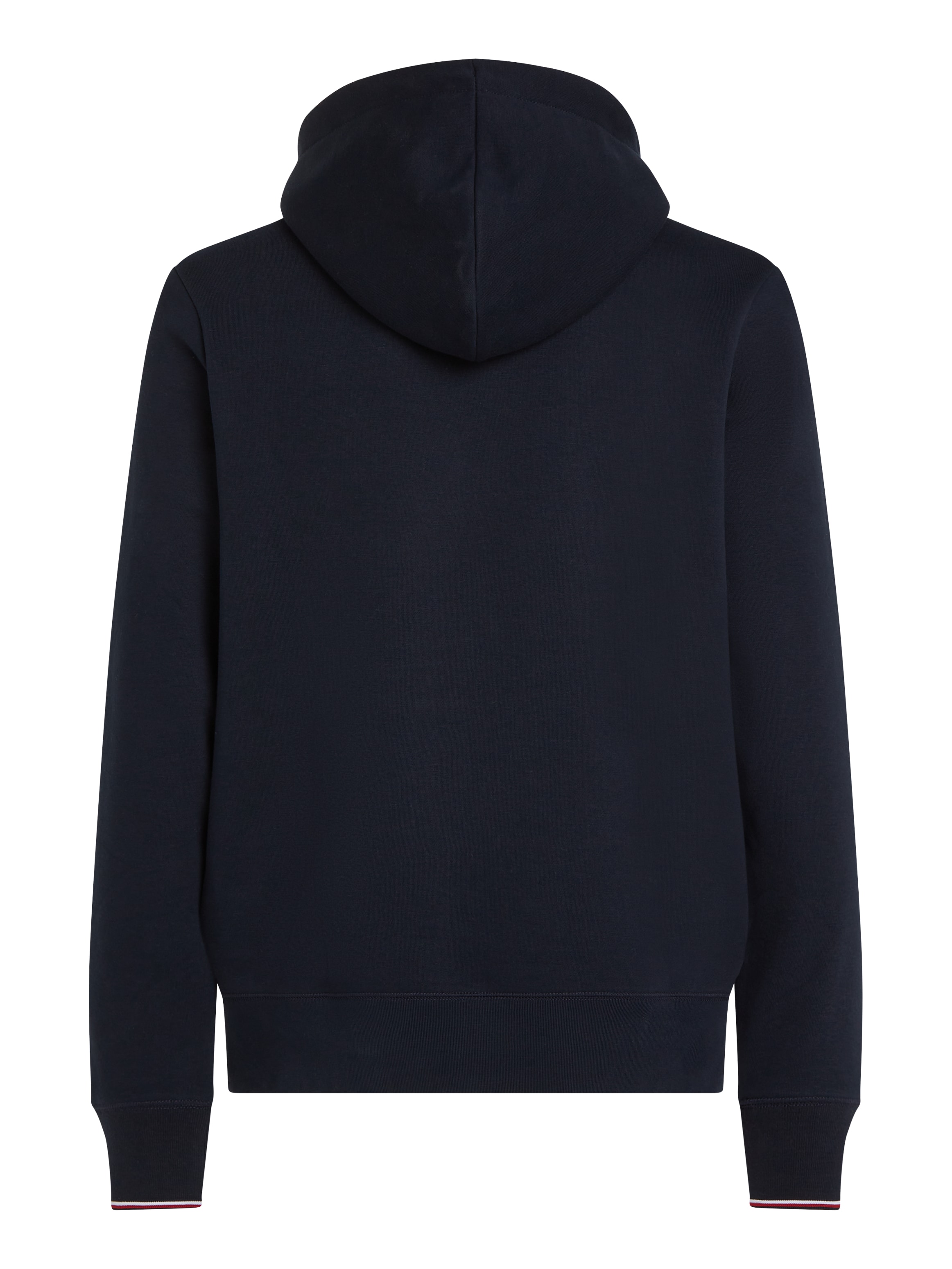 Tommy Hilfiger Hoodie »TOMMY LOGO TIPPED HOODY« Tommy-Tape innen am Ausschnitt, Flag-Stickerei am Ärmel