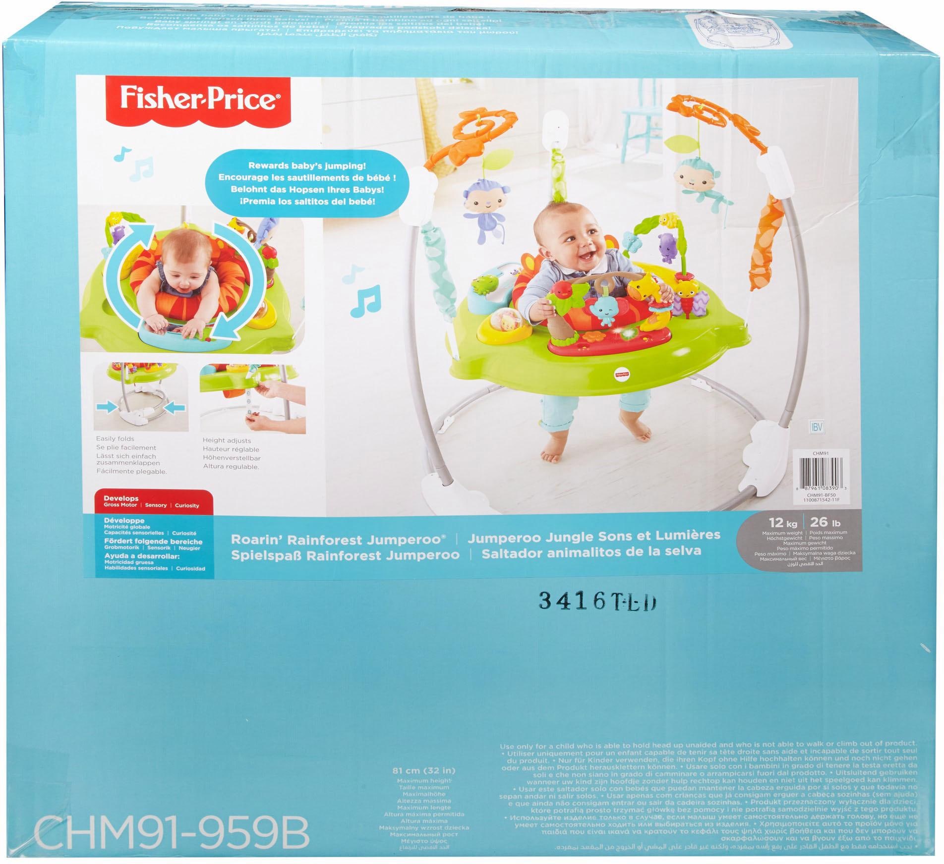 Fisher-Price® Lauflernhilfe »Spielspaß Rainforest Jumperoo«