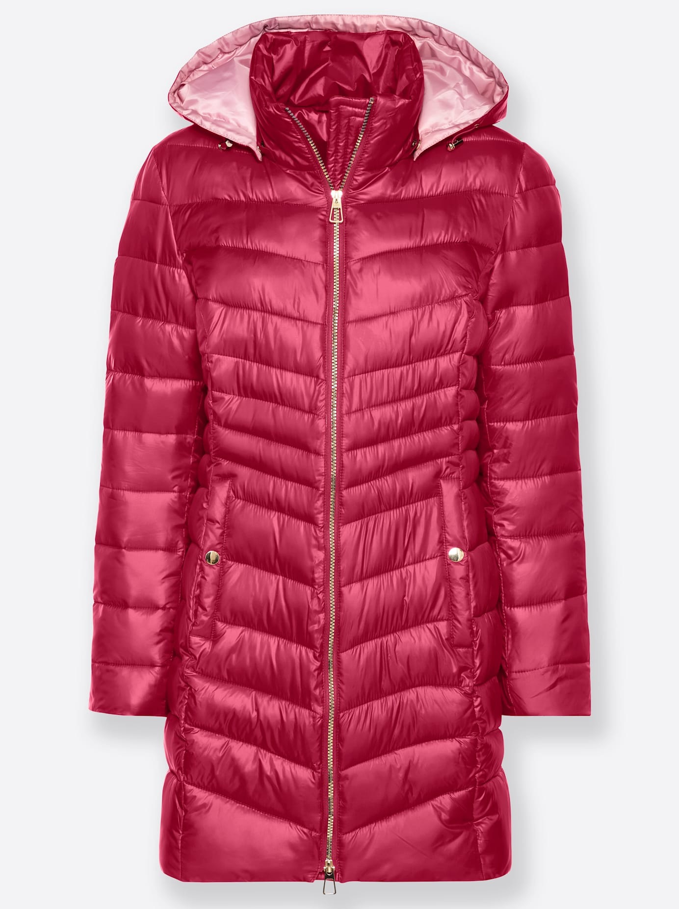 Inspirationen Steppjacke, mit Kapuze