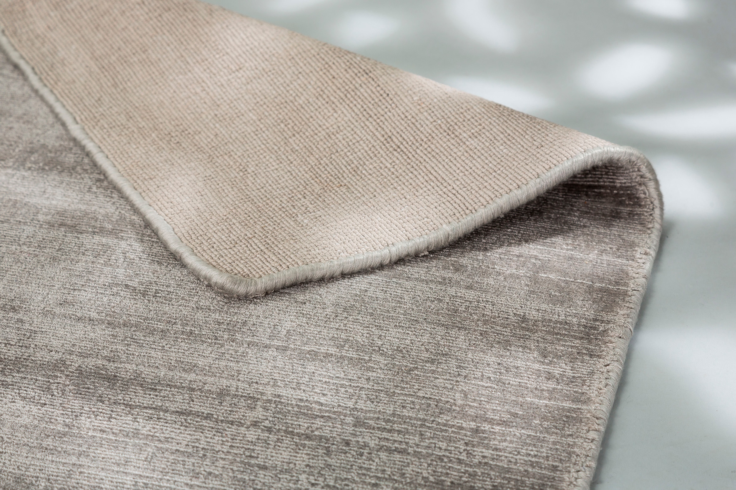 SCHÖNER WOHNEN-Kollektion Teppich »Alessa« rechteckig 5 mm Höhe Viskose, Wohnzimmer