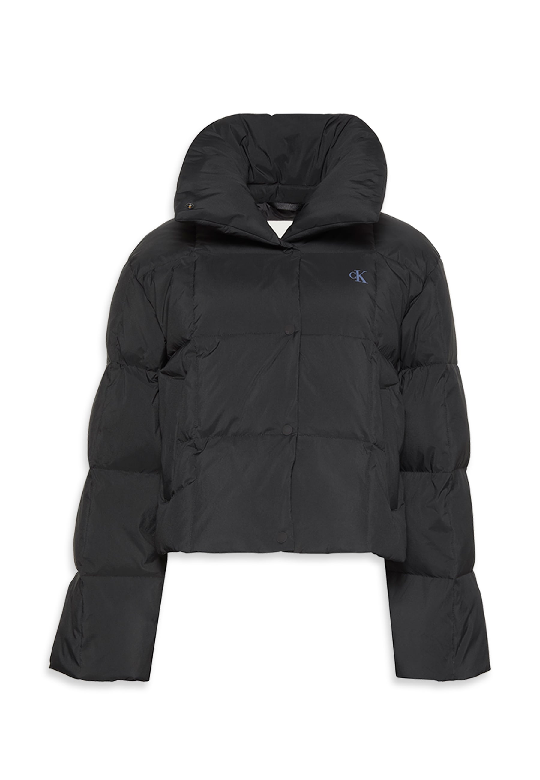 Calvin Klein Jeans Steppjacke »SHORT DOWN PUFFER« ohne Kapuze Mit Rundhalsausschnitt, regular fit