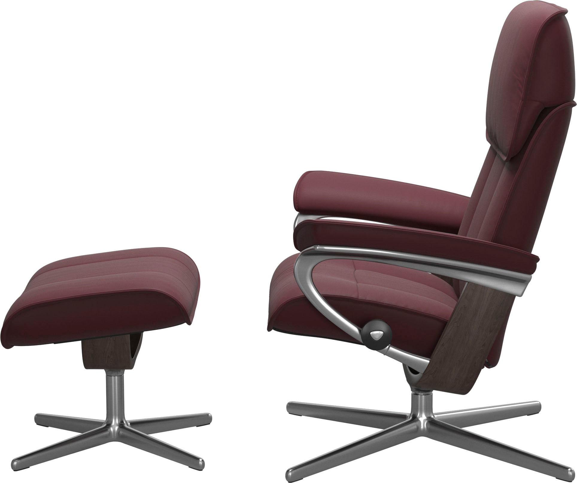 Stressless® Relaxsessel »Admiral« mit Cross Base, Größe M & L, Holzakzent Wenge
