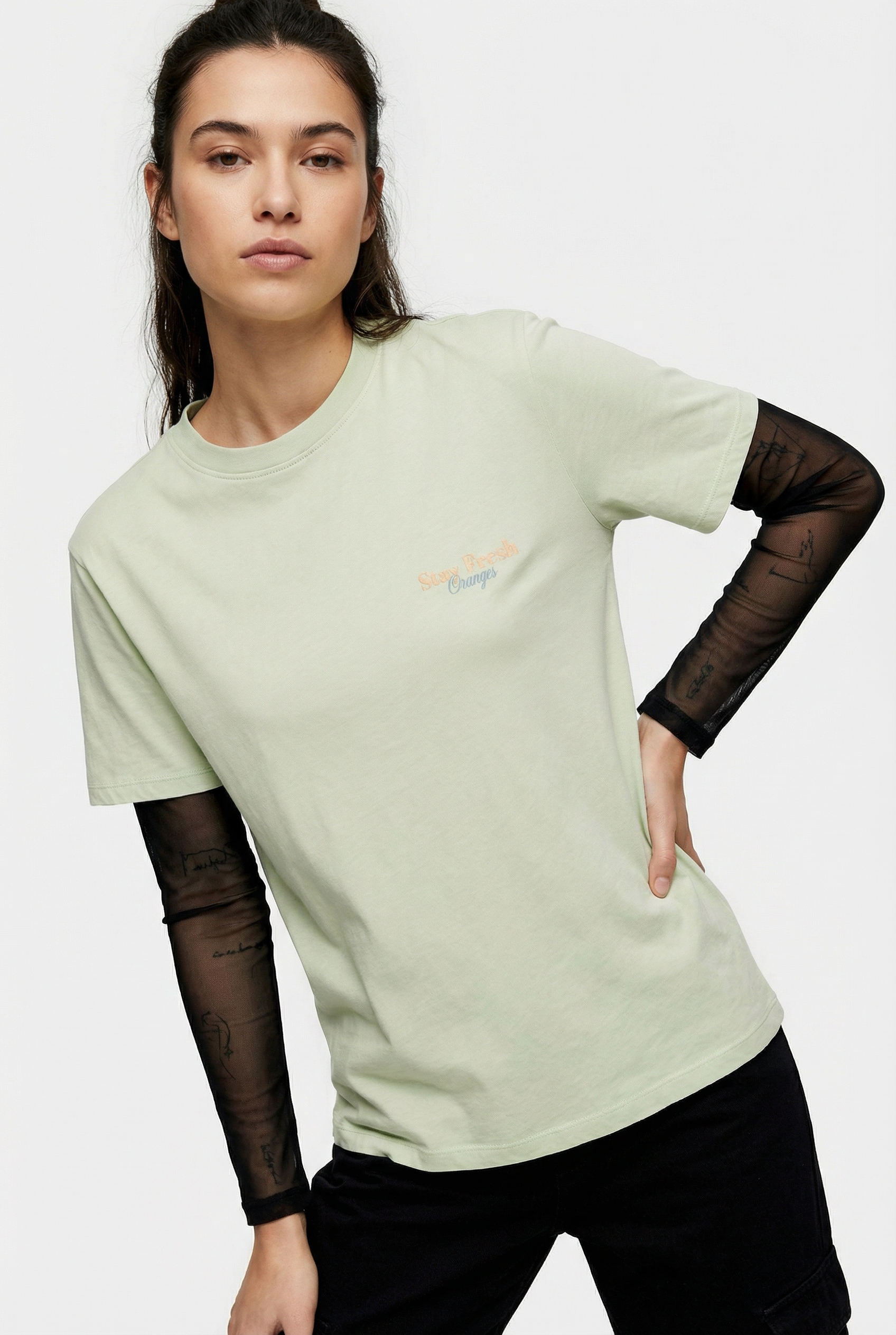 ONLY Kurzarmshirt »ONLLUCY MONJA SS TOP JRS NOOS«