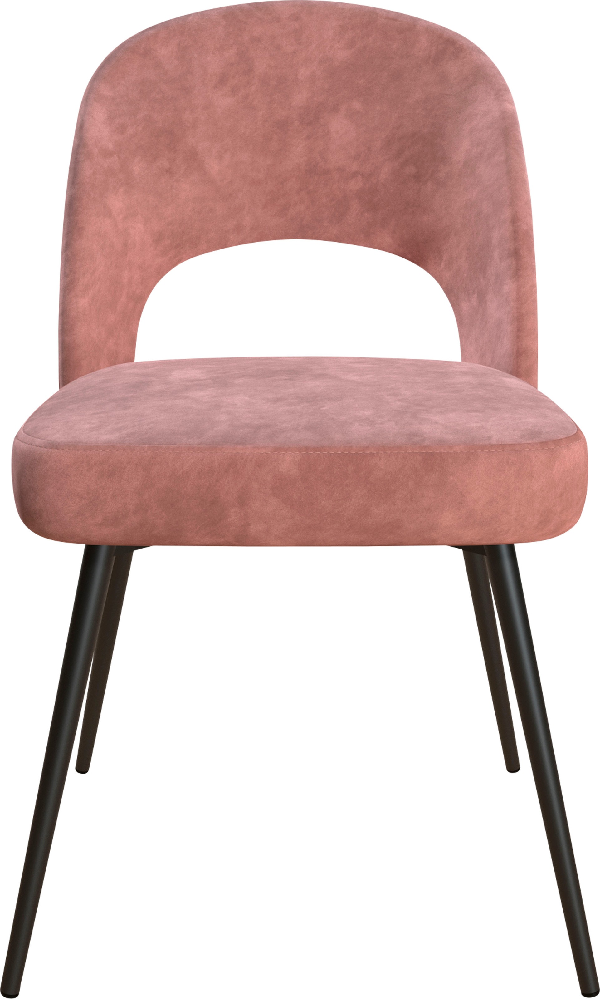 CosmoLiving by Cosmopolitan Esszimmerstuhl »Alexi«, 1 St., Veloursstoff, Metallgestell, verschiedene Farbvarianten erhältlich, Sitzhöhe 46 cm