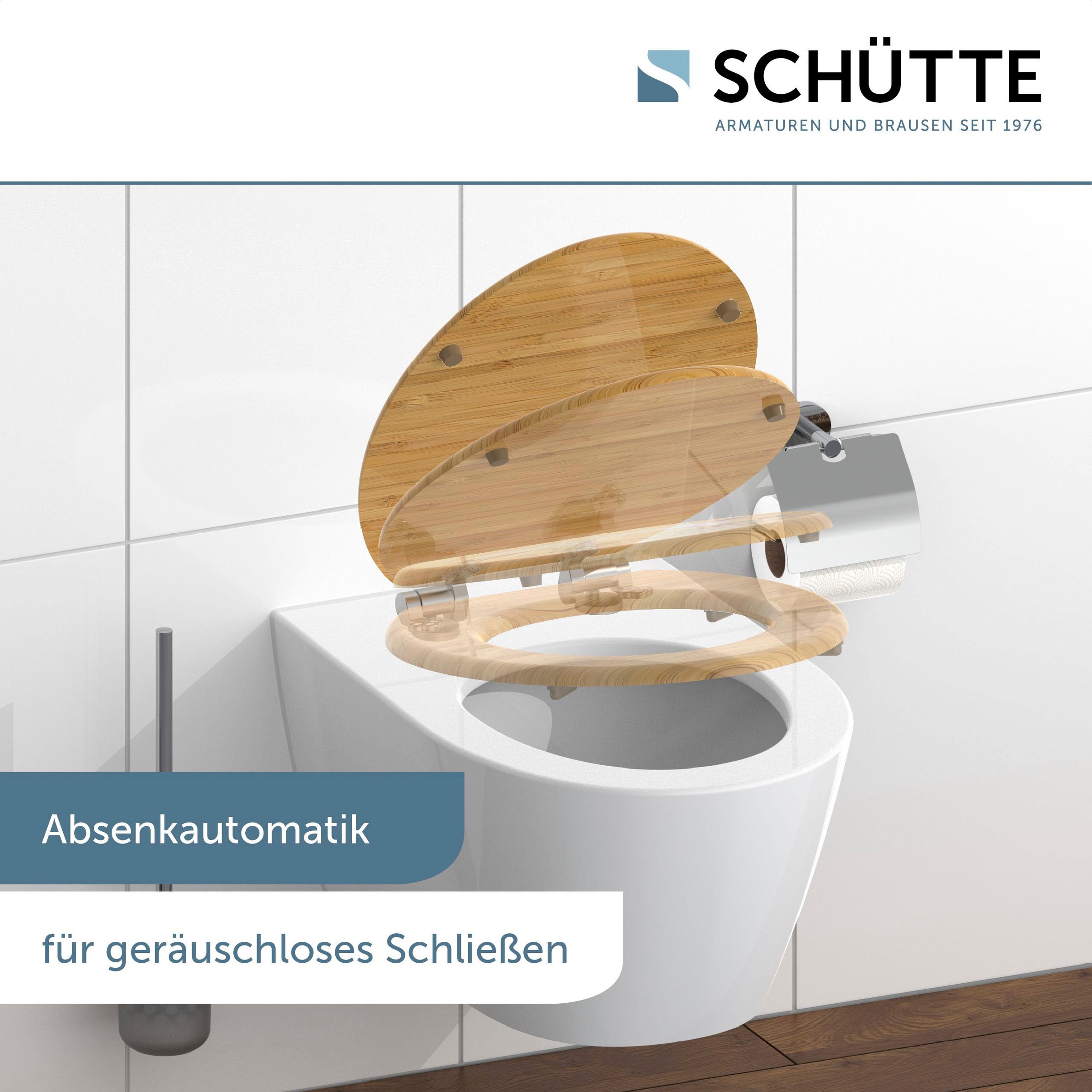 Schütte WC-Sitz »Don`t Hurry«, Absenkautomatik, Holzkern, Motivdruck, MDF