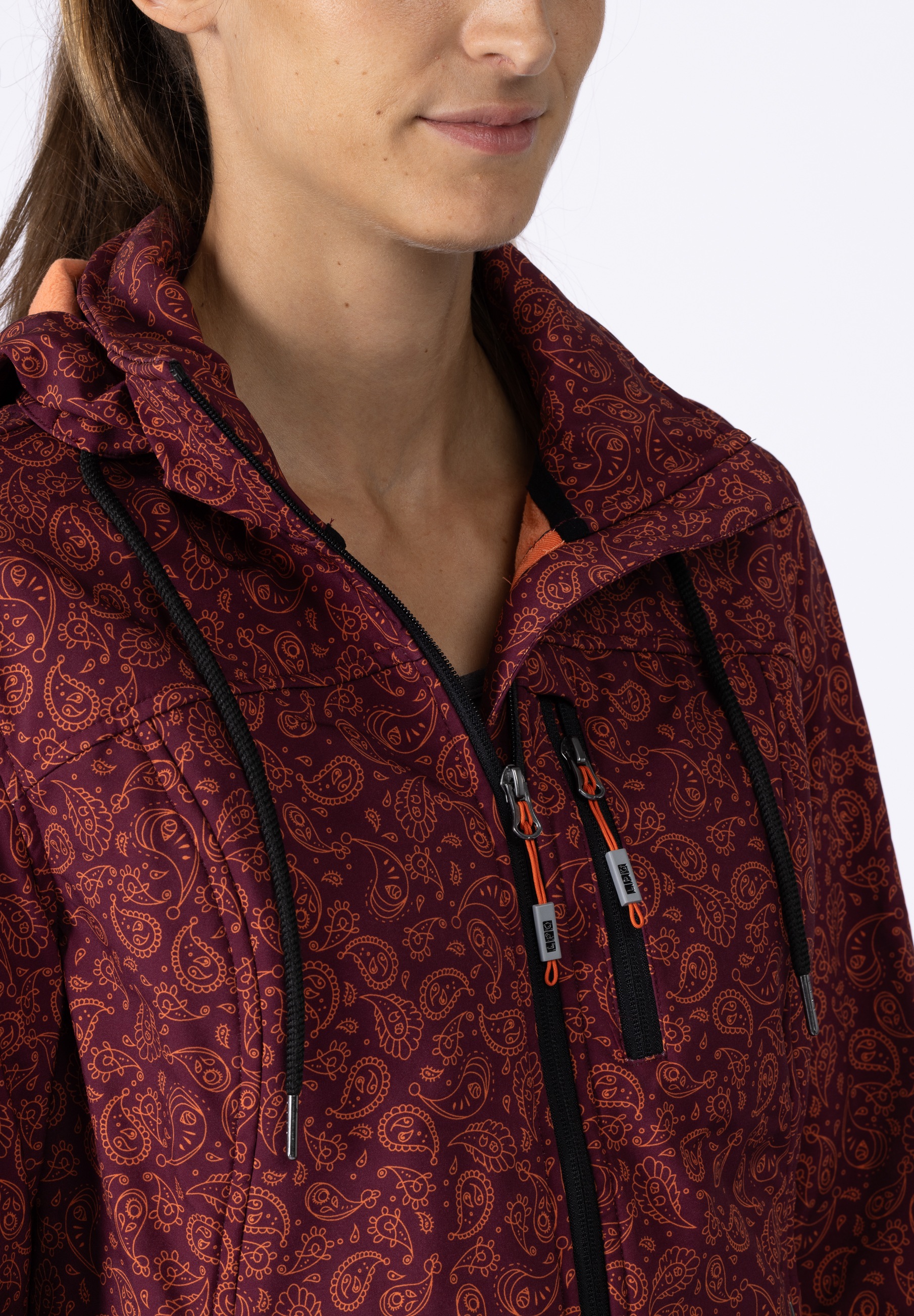 DEPROC Active Softshelljacke »SUN PEAK II WOMEN« mit abnehmbarer Kapuze