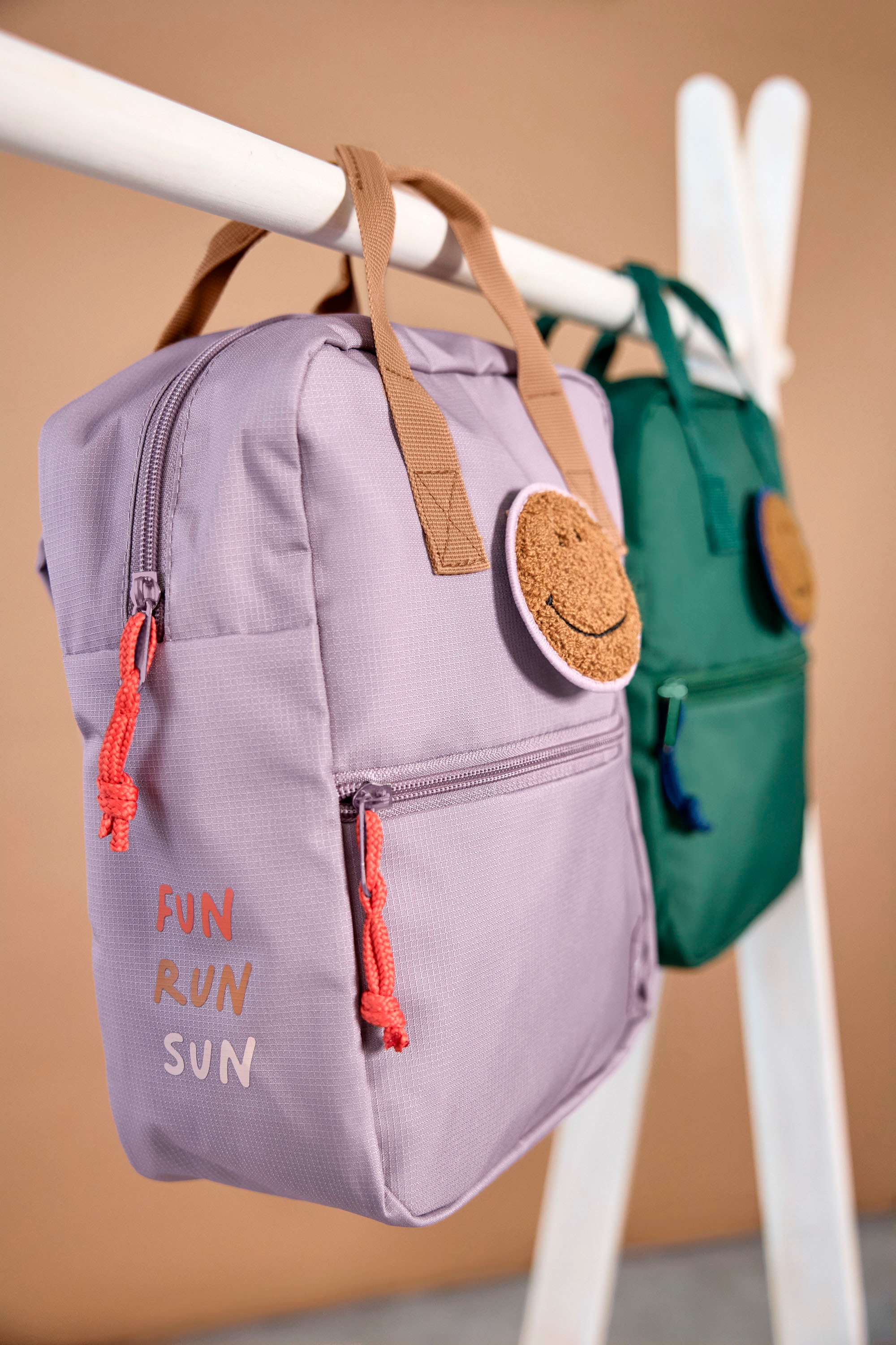 LÄSSIG Kinderrucksack »Little Gang, Mini Square Backpack, lilac«