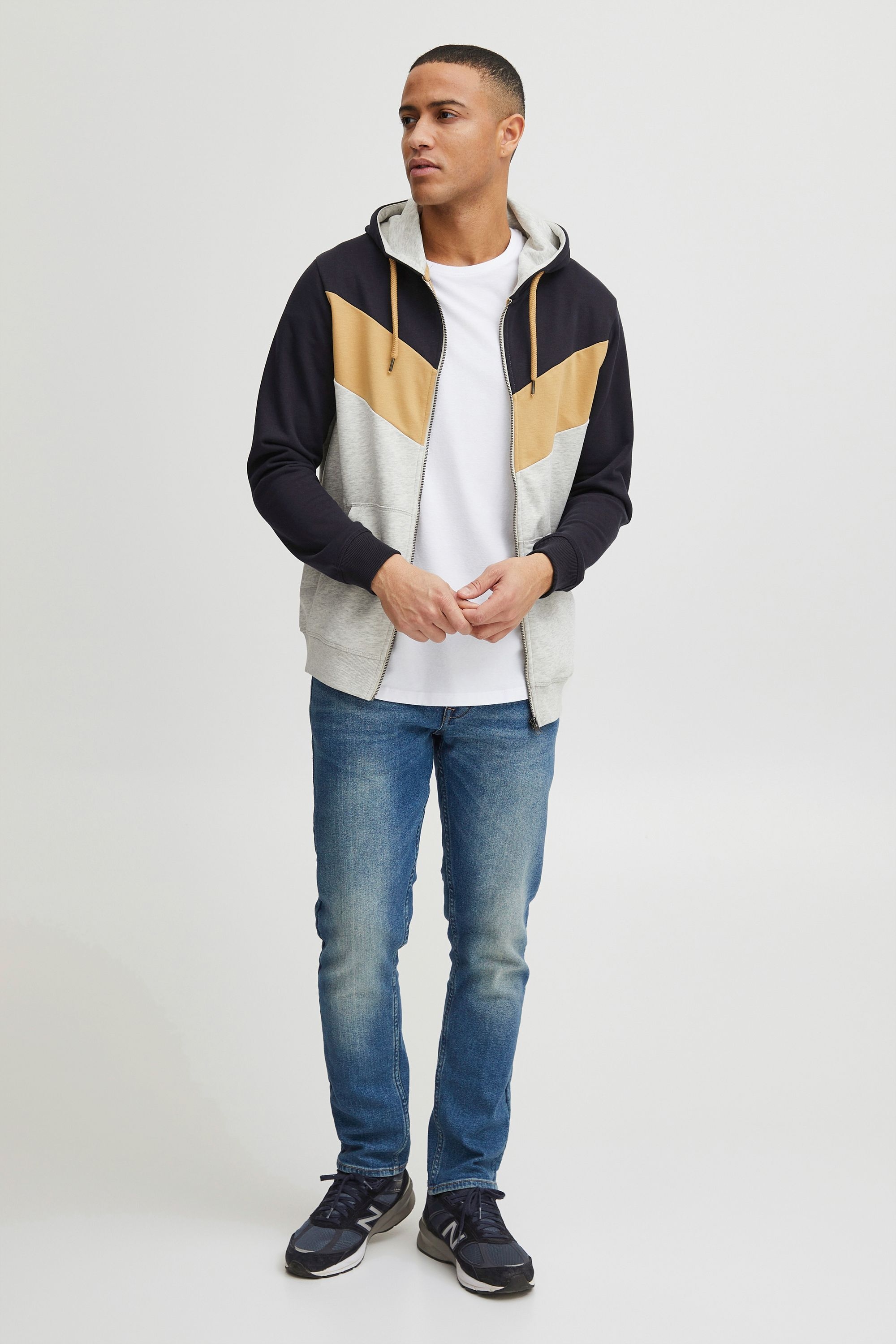 Indicode Kapuzensweatjacke »Kapuzensweatjacke IDPock«