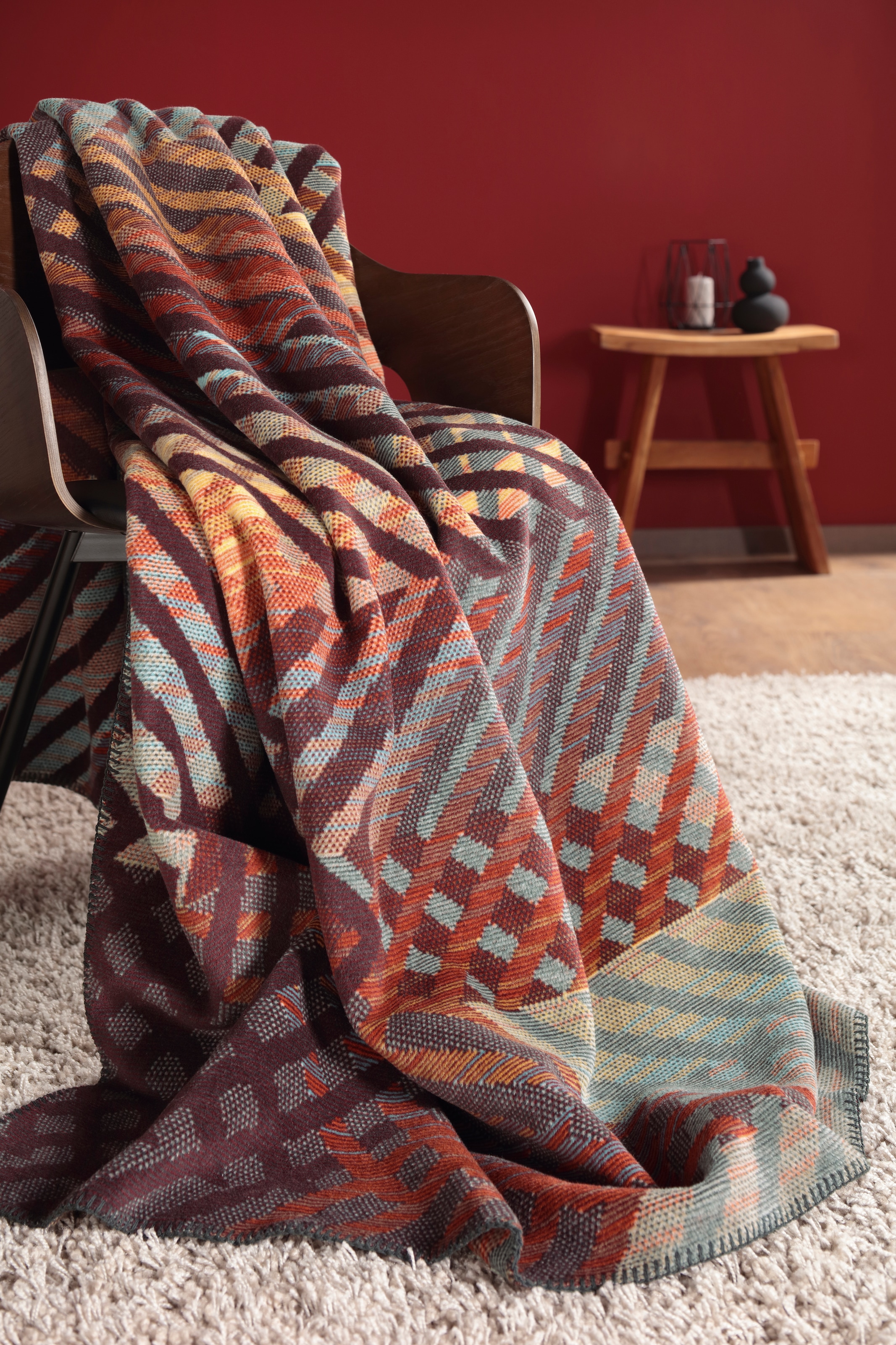 Biederlack Wohndecke »Wohndecke Vibrance«, im modernen Design