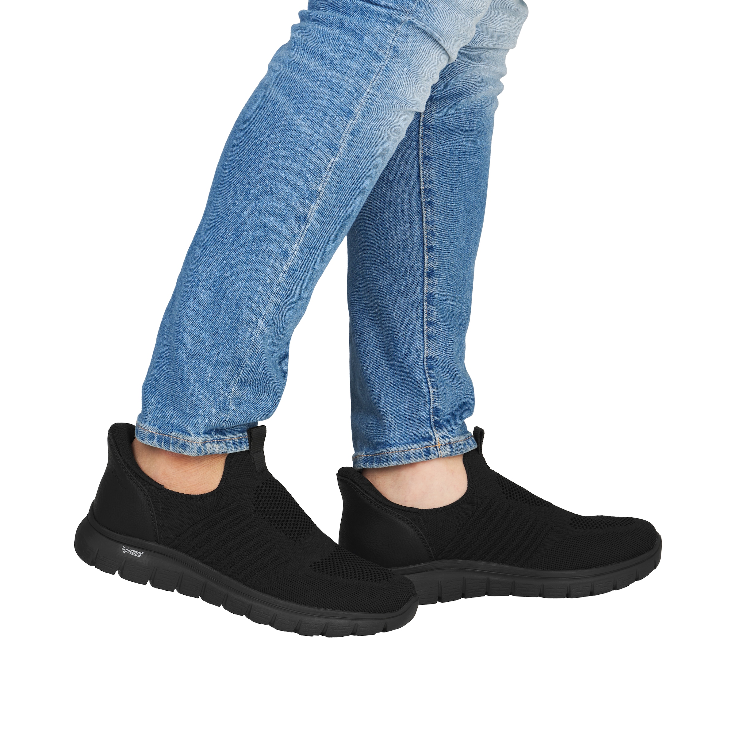 Rieker Slipper »Ready2GO«  Schlupfschuh, Freizeitslipper, Halbschuh mit gepolsterter Ferse