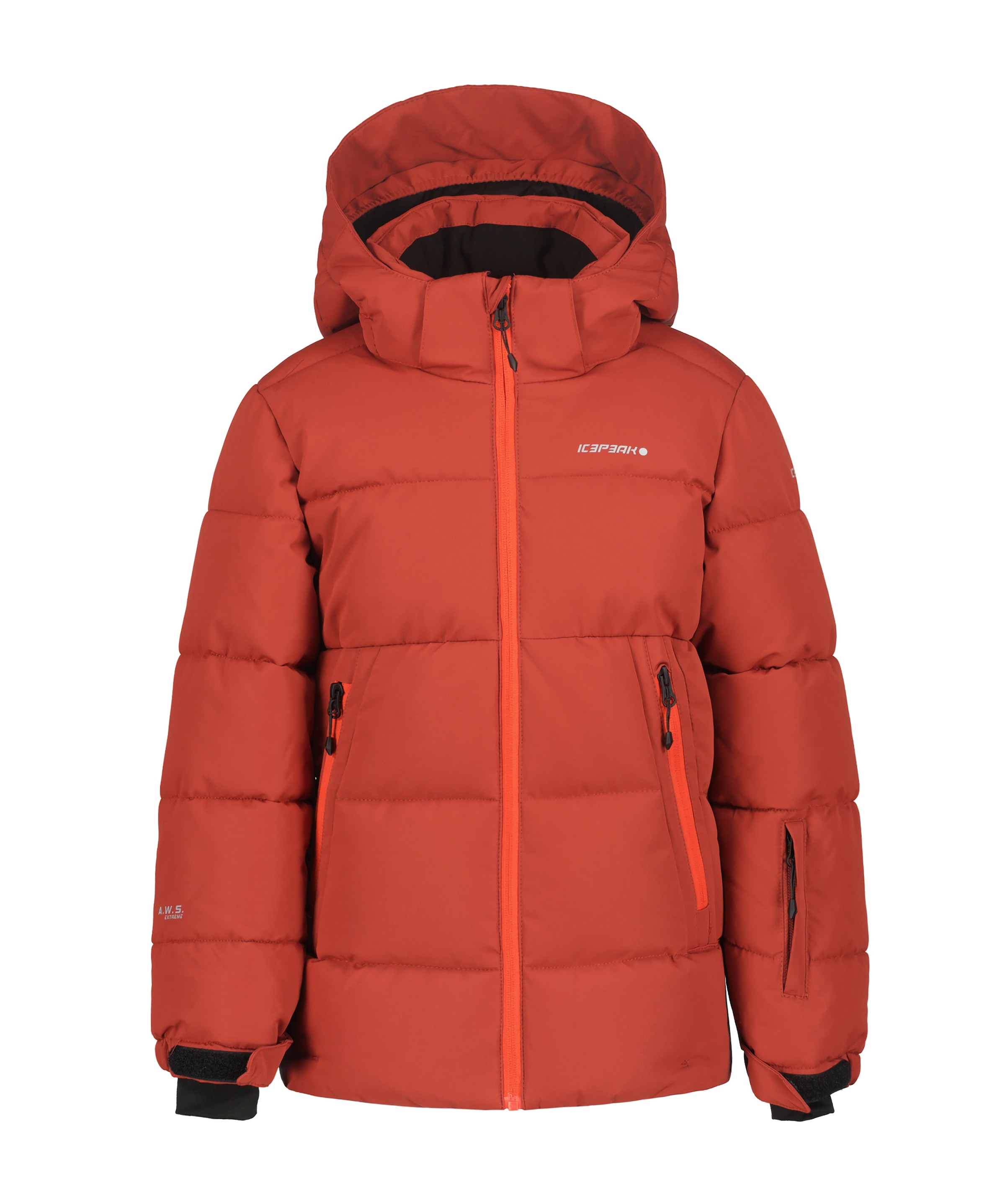 Icepeak Skijacke »LOUIN JR«, (1 St.), mit Kapuze, Winterjacke mit Öffnung für Kopfhörerkabel an der Innentasche