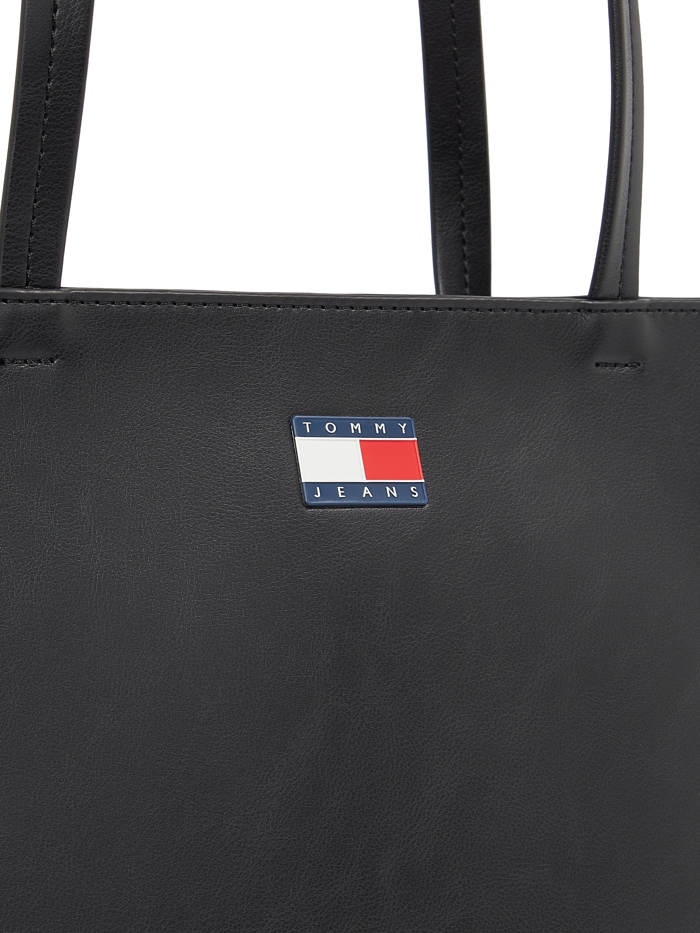 Tommy Jeans Tragetasche »TJW ESS MUST TOTE«, Henkeltasche, Umhängetasche, Shopper mit farbiger Logoflagge