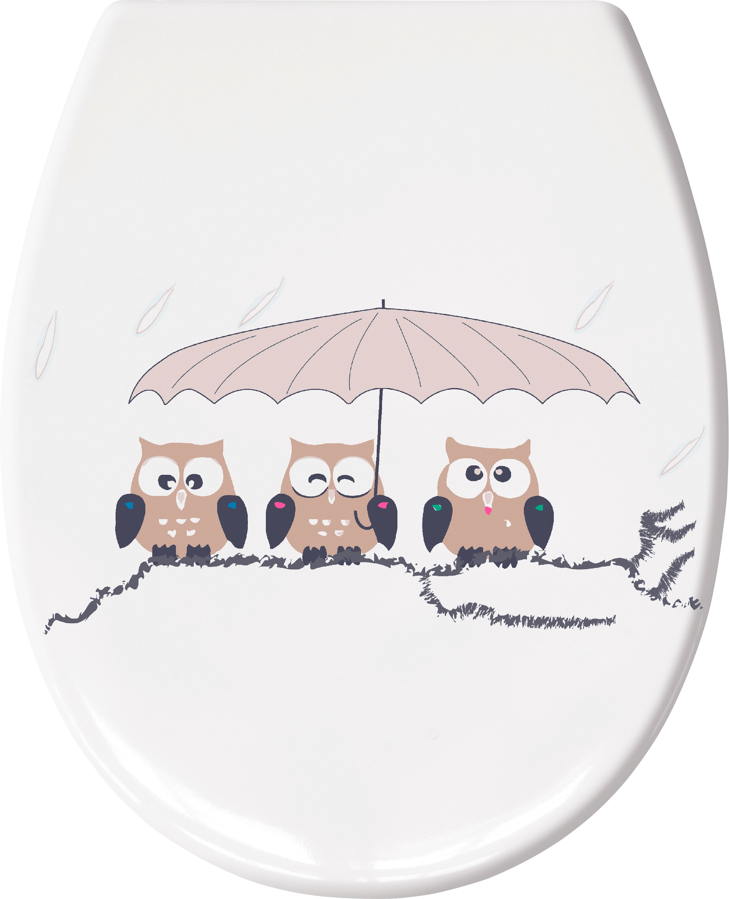 Kleine Wolke WC-Sitz "Eulen"